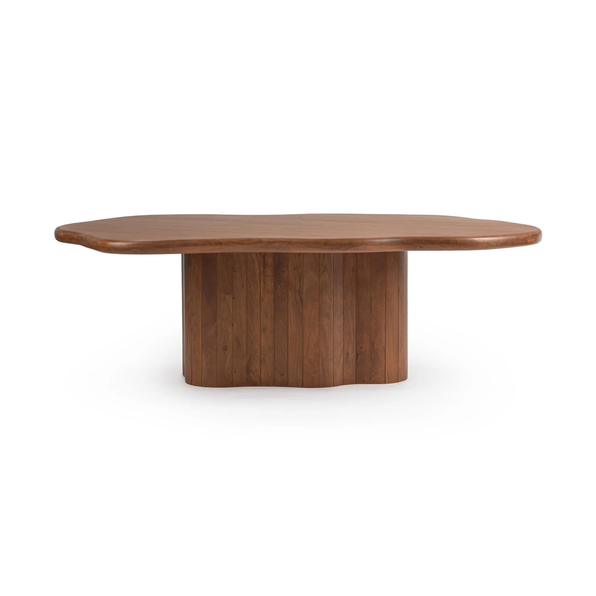 Alvaro 94" Freeform Dining Table - Chestnut
