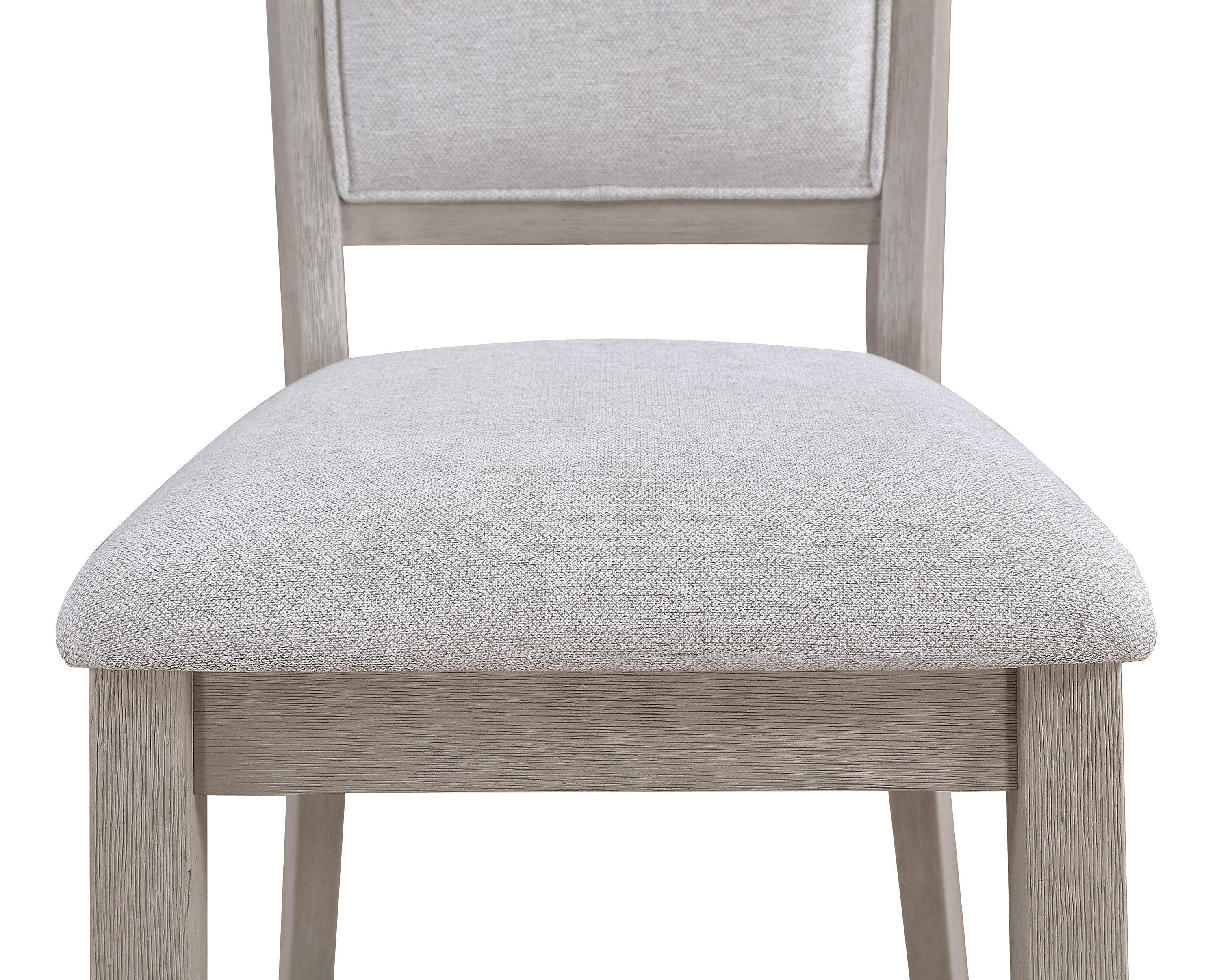 Amara Driftwood 5-Piece Round Dining Set - Image 4