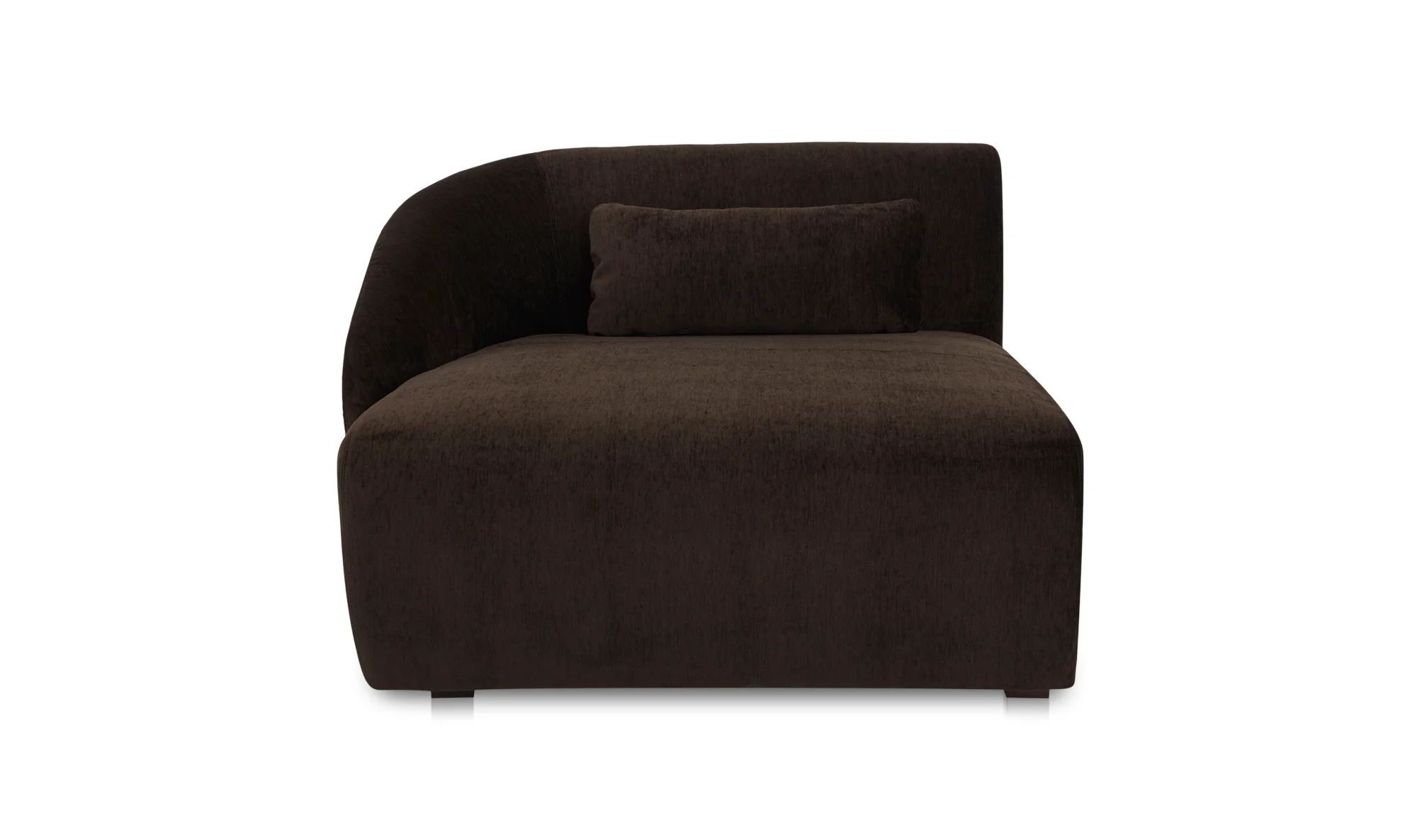 Amelia Left Arm Facing Chaise - Espresso