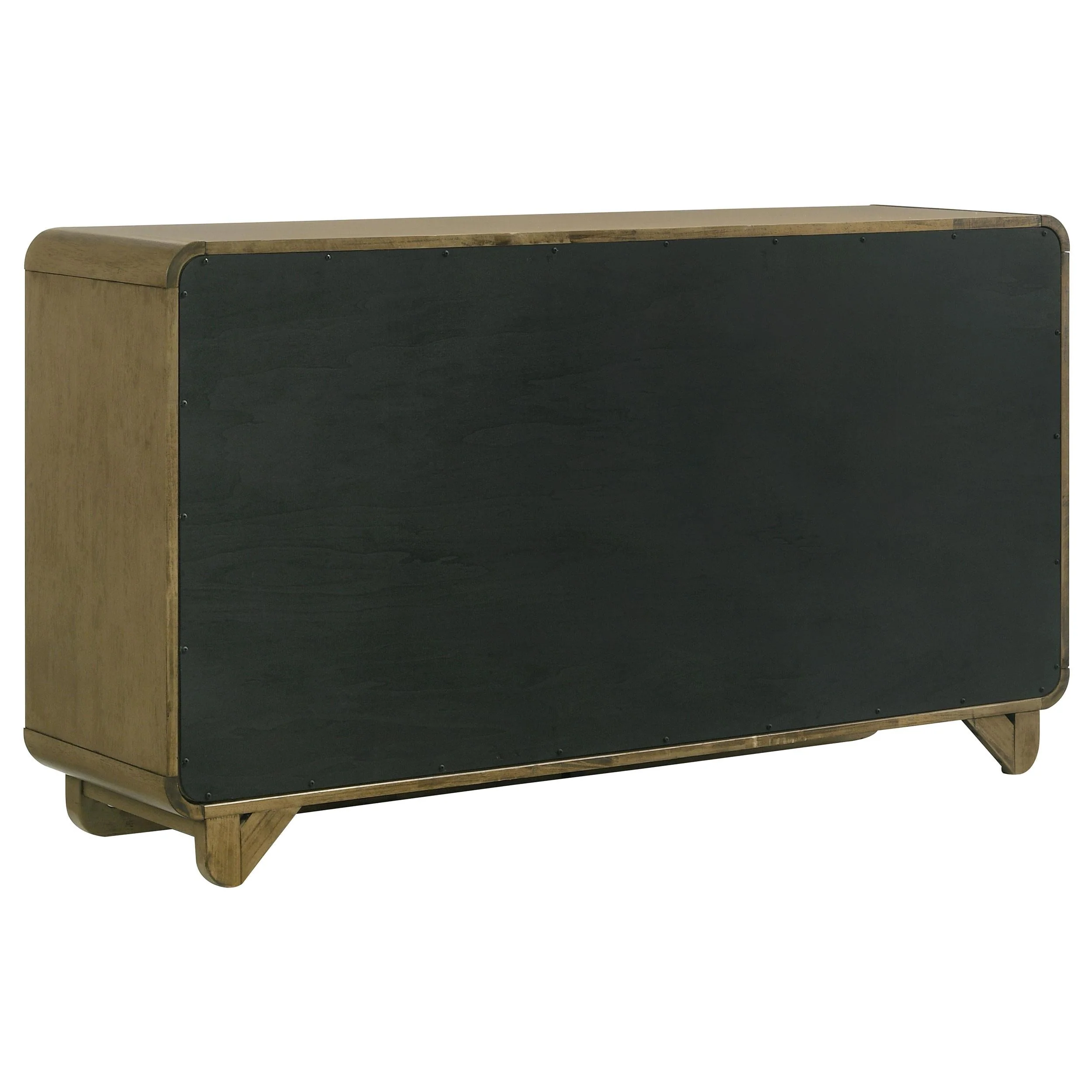 Amsbury Nutmeg 6-Drawer Dresser - Image 5