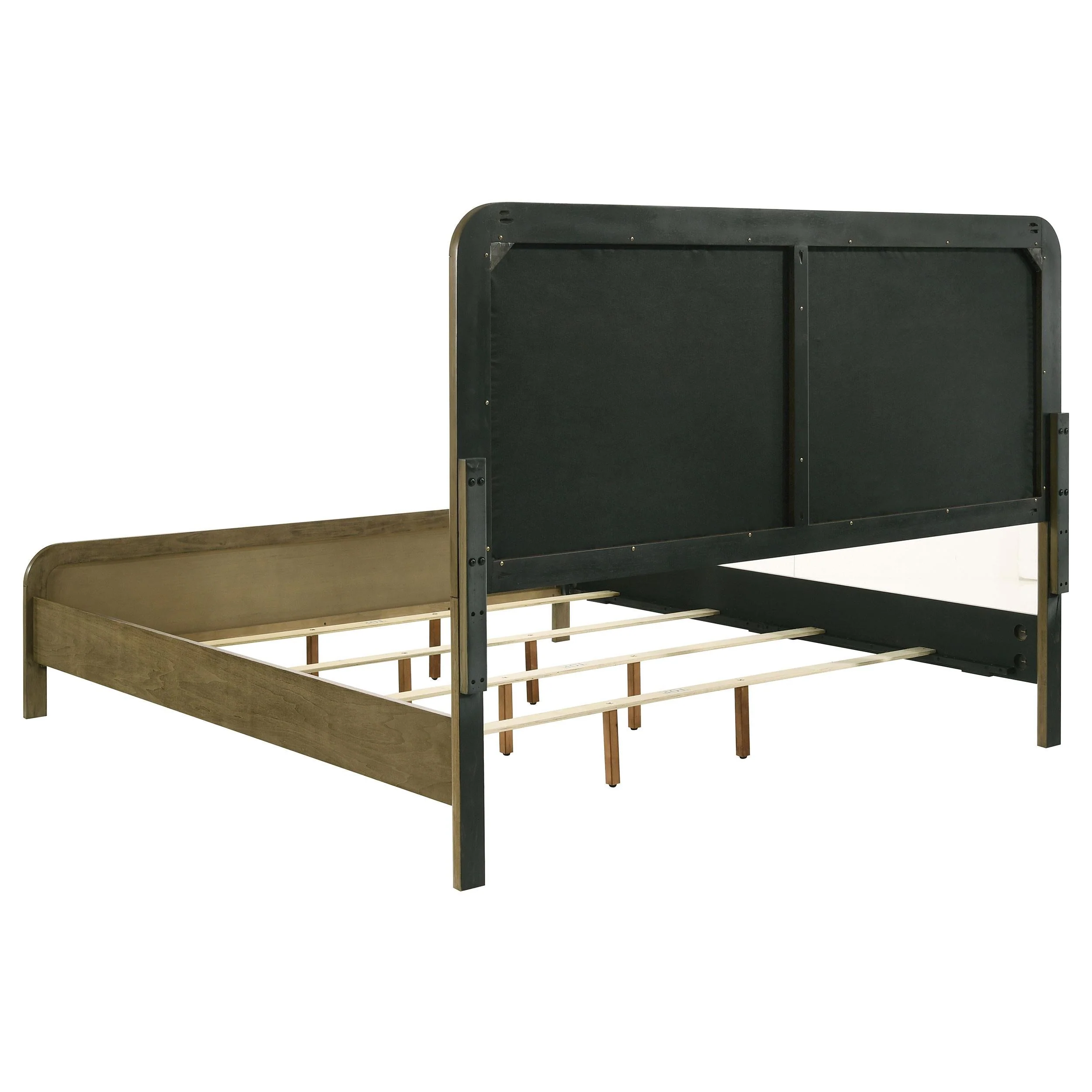 Amsbury Nutmeg Upholstered Queen Bed - Image 5