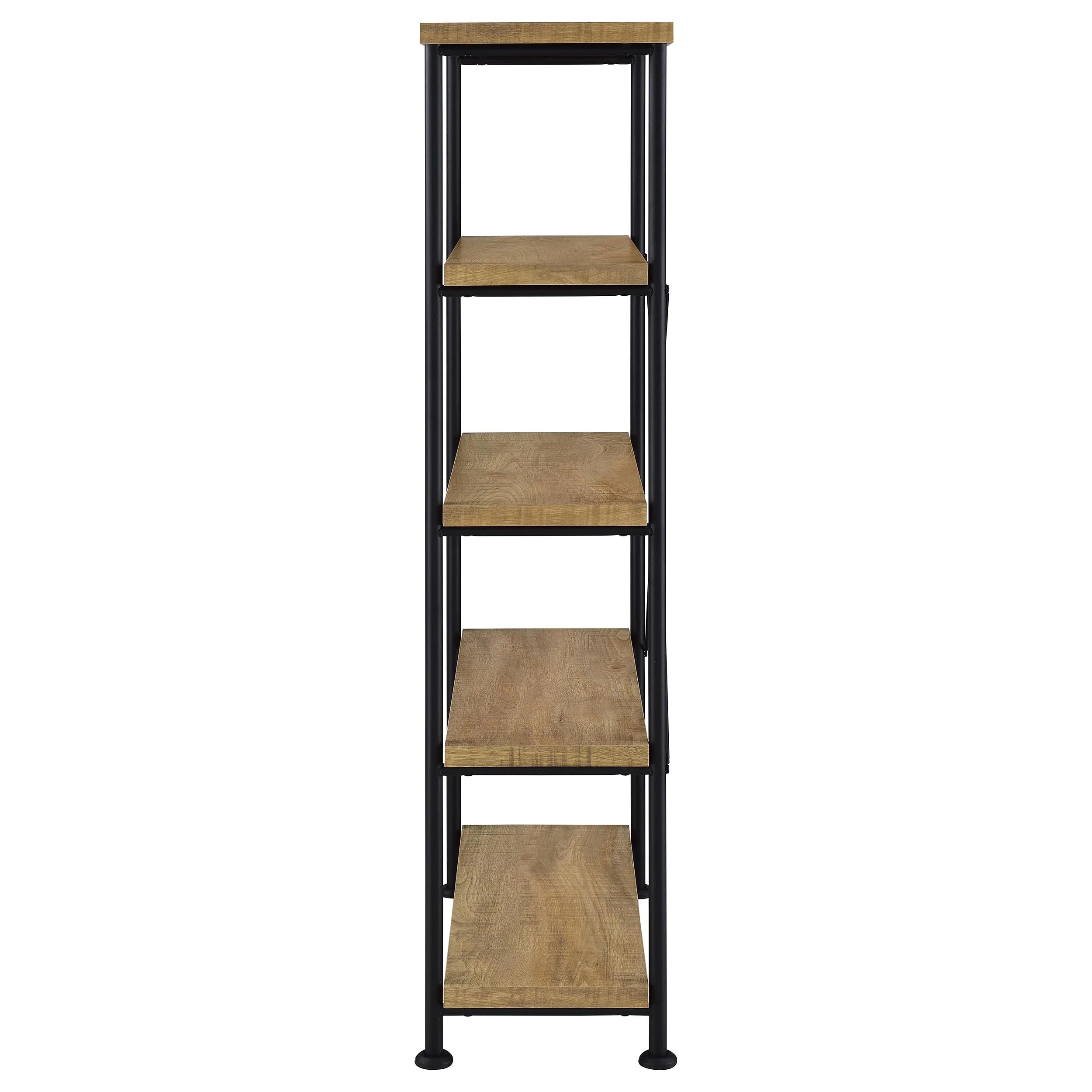 Analiese Mango 63-inch 4-shelf Bookshelf - Image 5