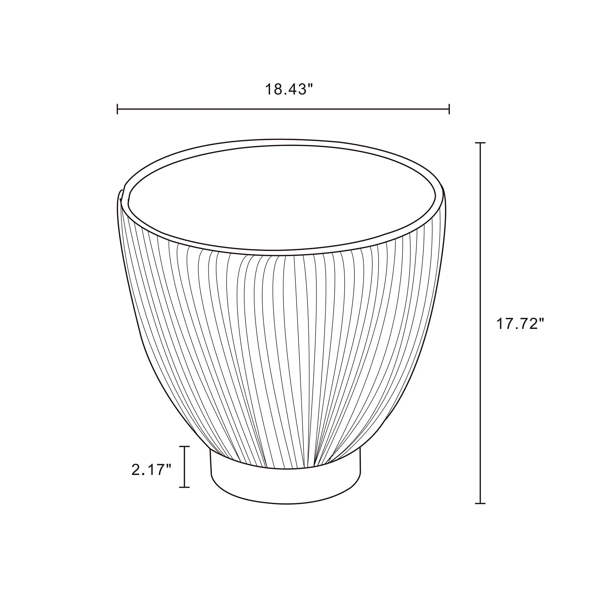 Anderson End Table 2.0 in Grey - Image 3