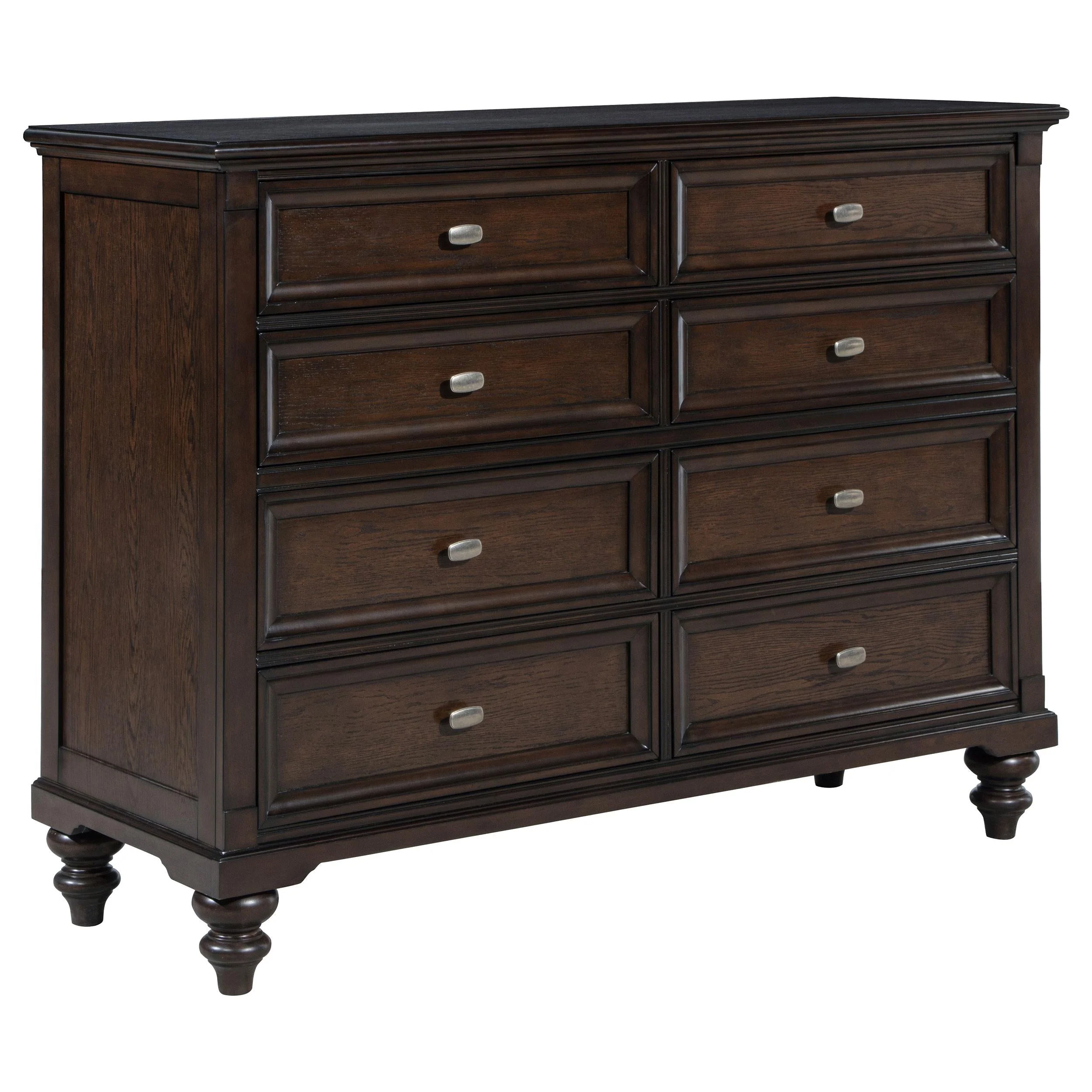 Andover Dark Oak 8-Drawer Dresser - Image 3