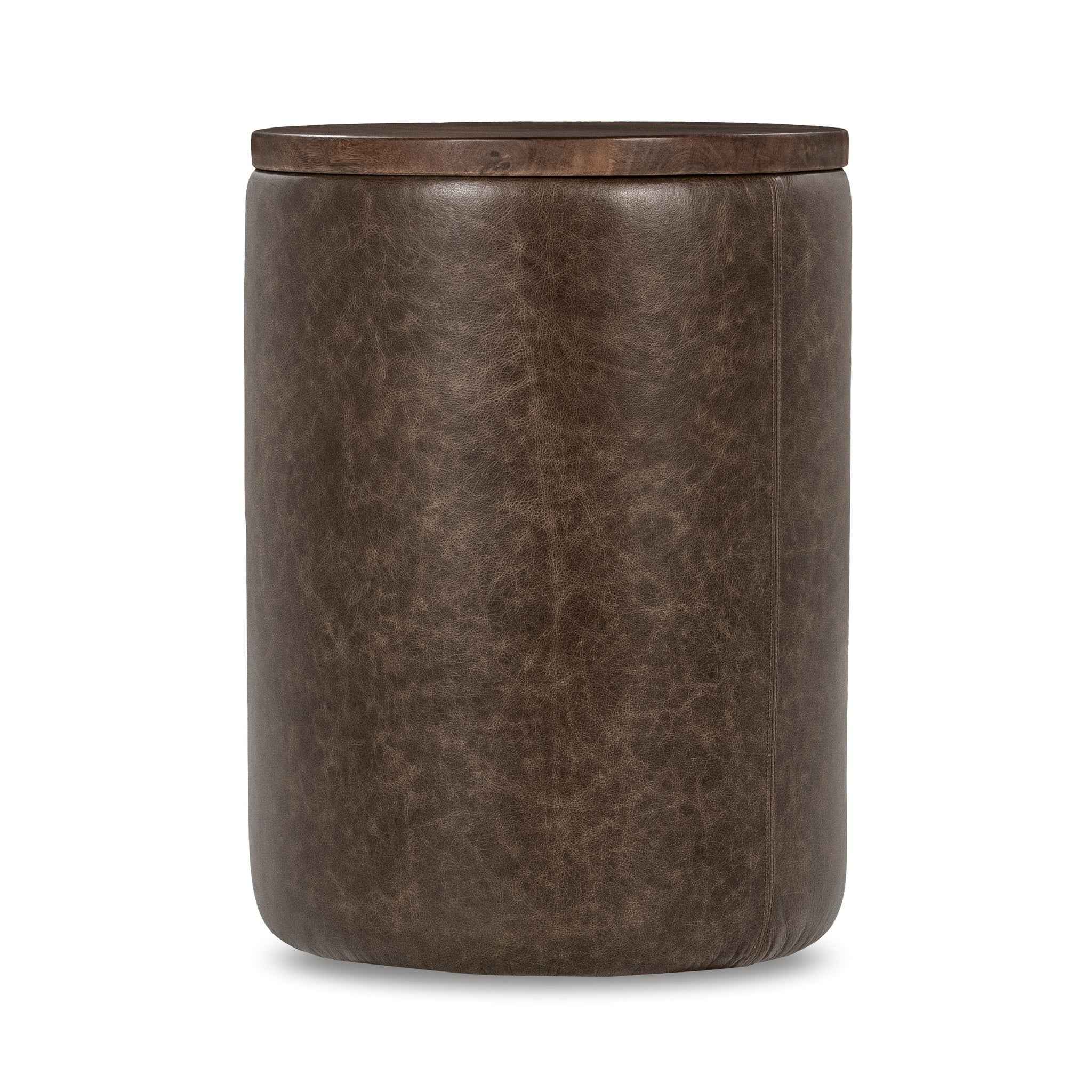 Andra Accent Table - Cocoa Brown