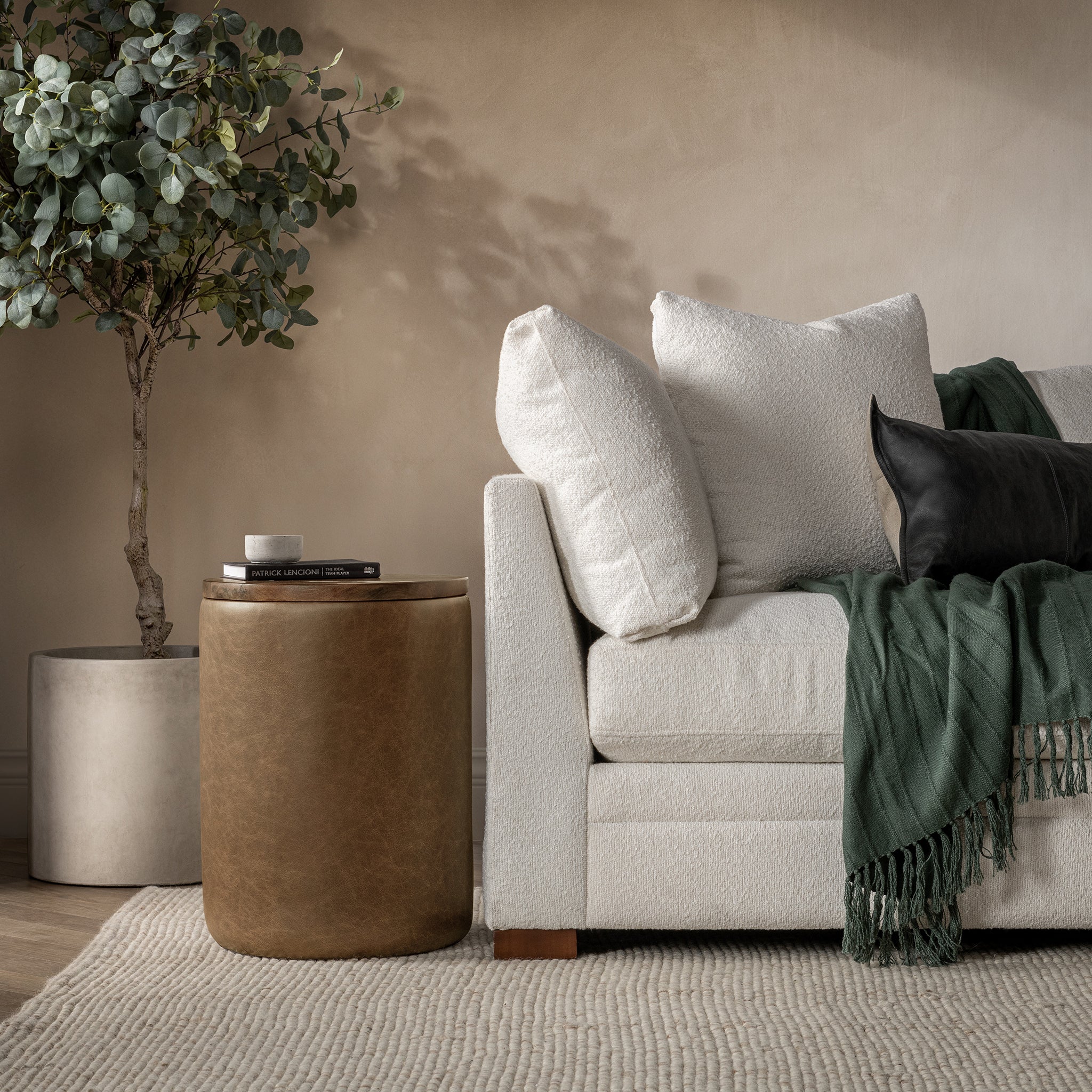 Andra Accent Table - Tan - Image 8
