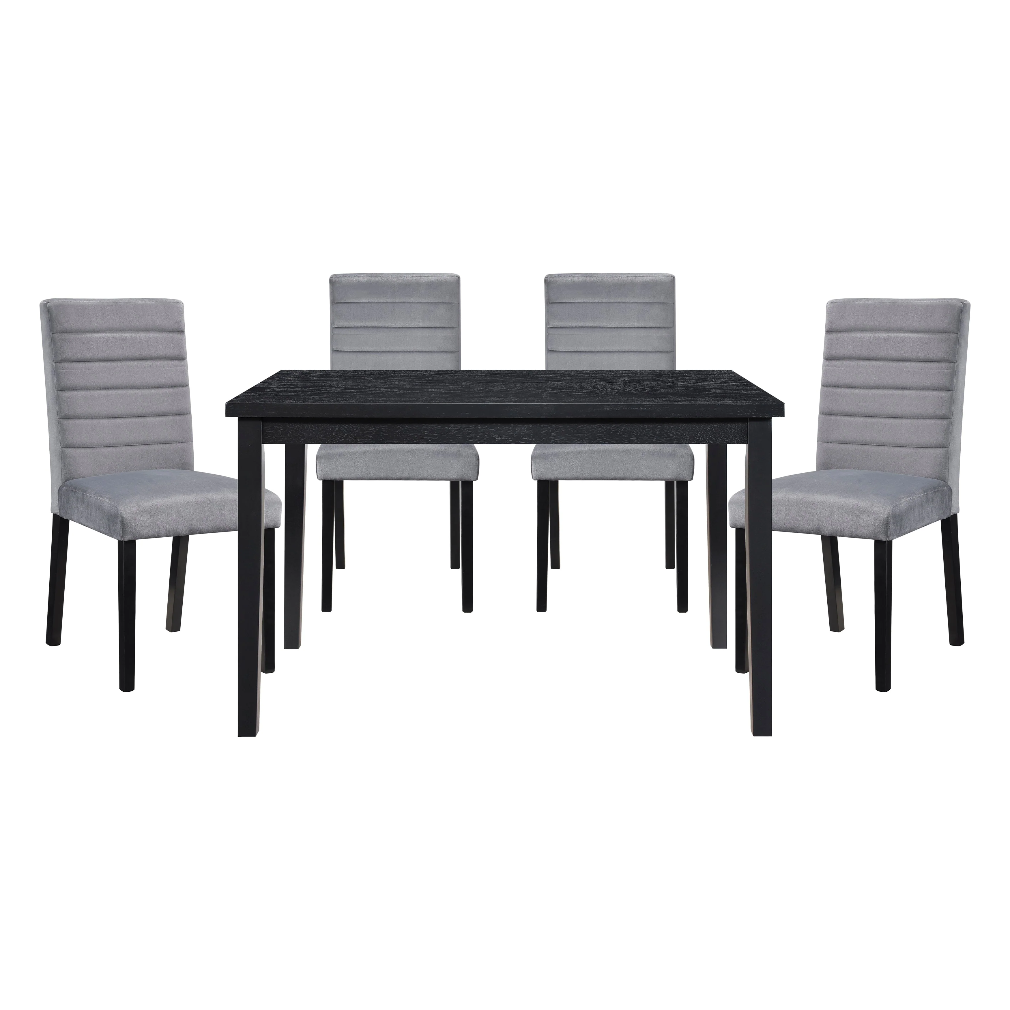 Andreas Black/Gray Dining Set - Image 2
