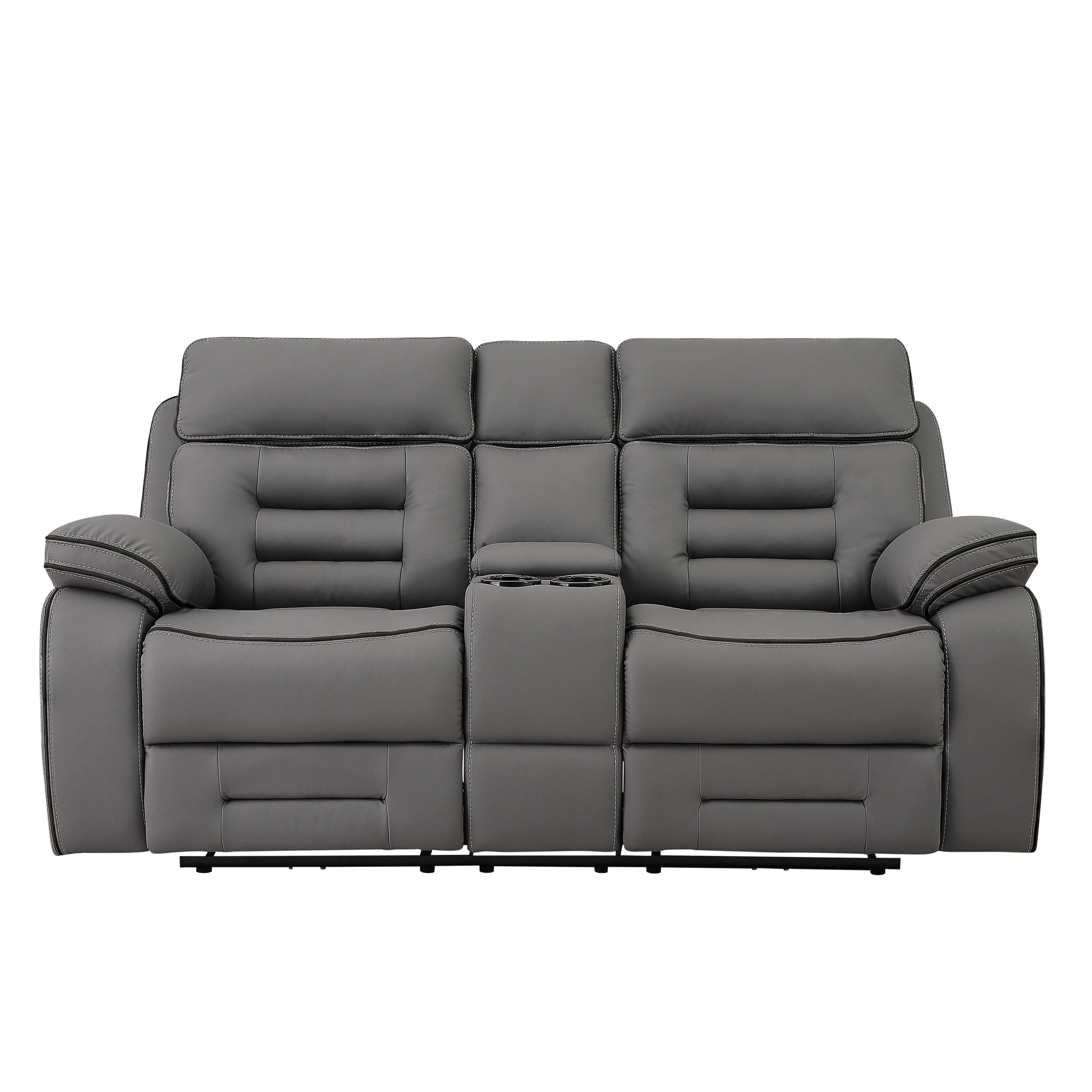 Apollo Gray Power Reclining Sofa & Loveseat - Image 11