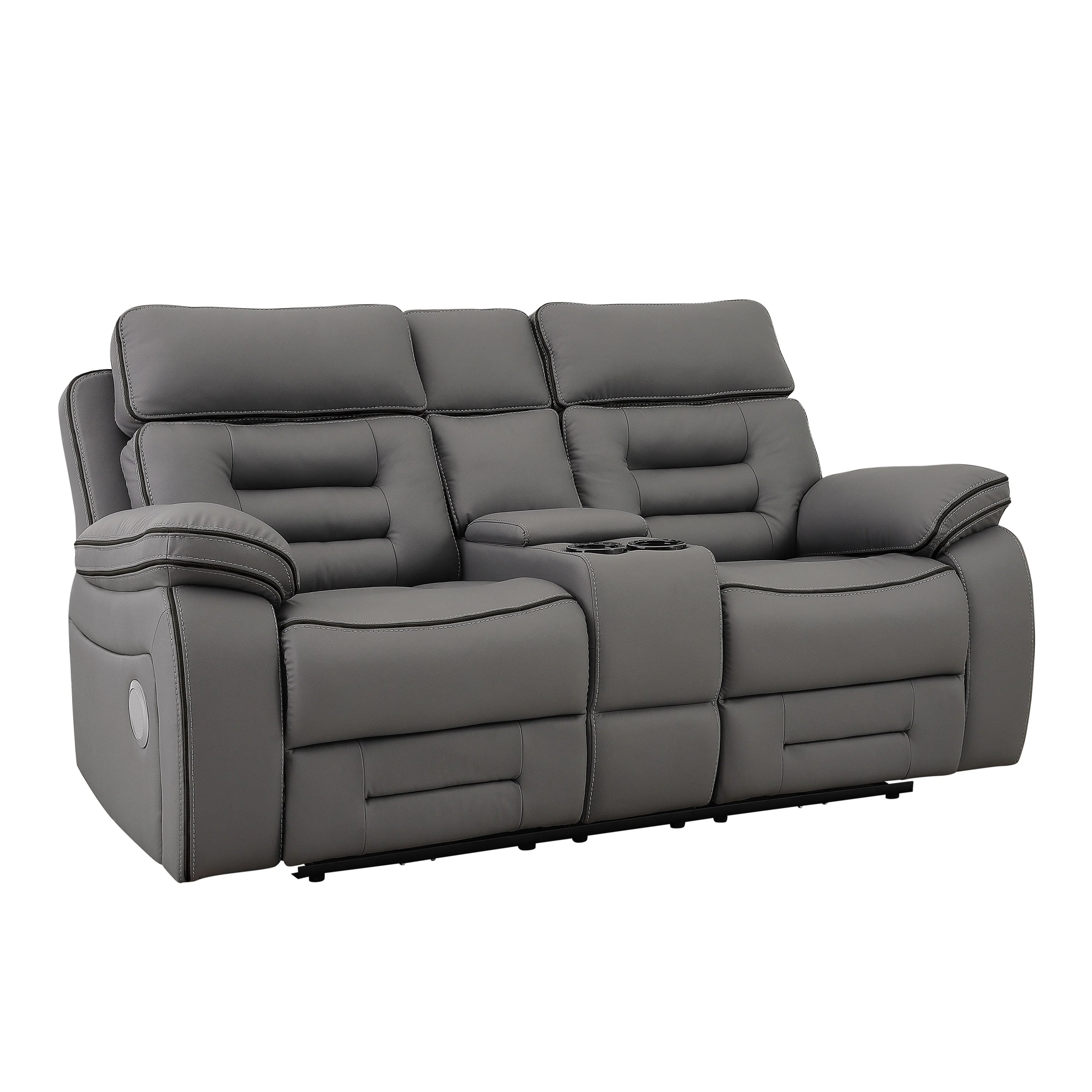 Apollo Gray Power Reclining Sofa & Loveseat - Image 12