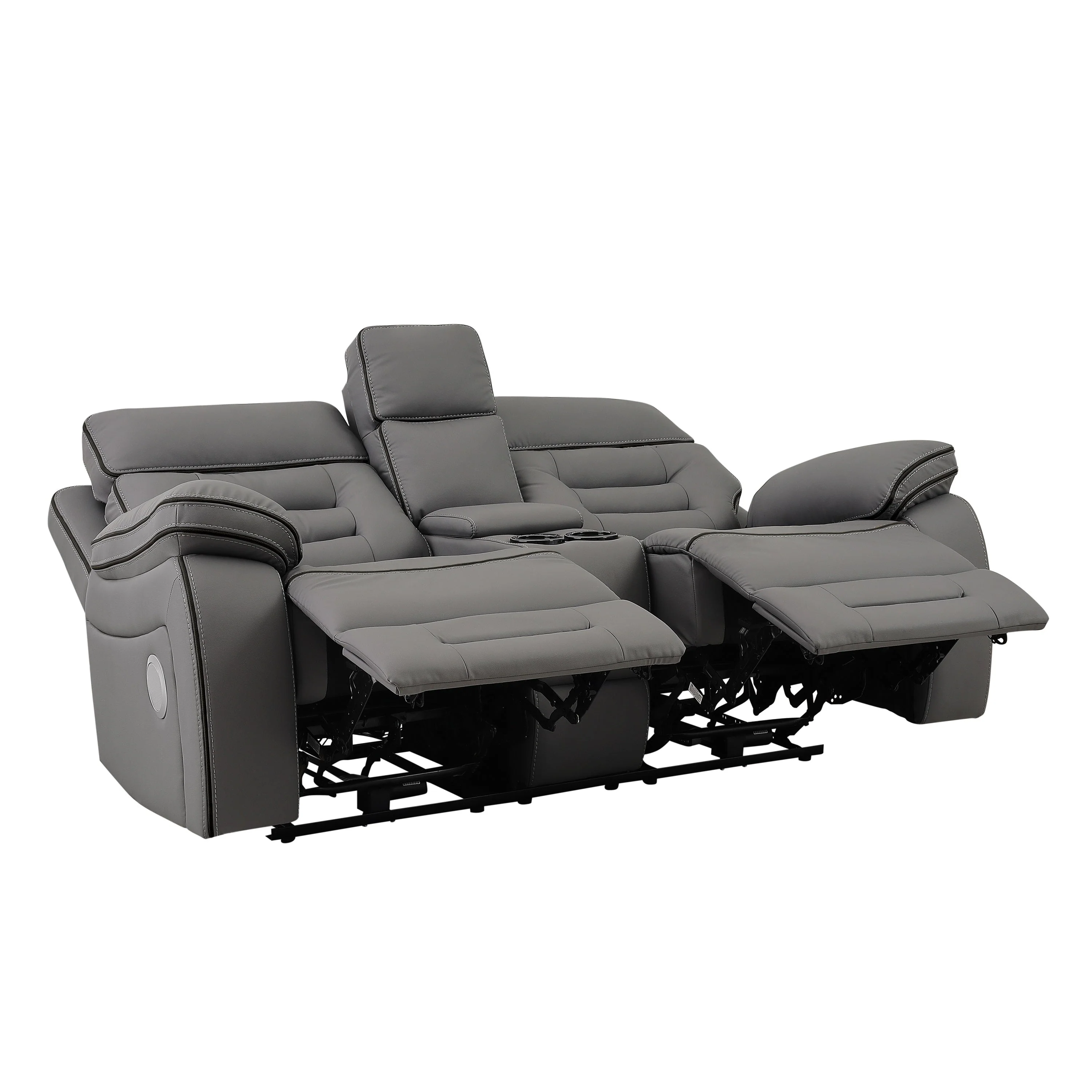 Apollo Gray Power Reclining Sofa & Loveseat - Image 13