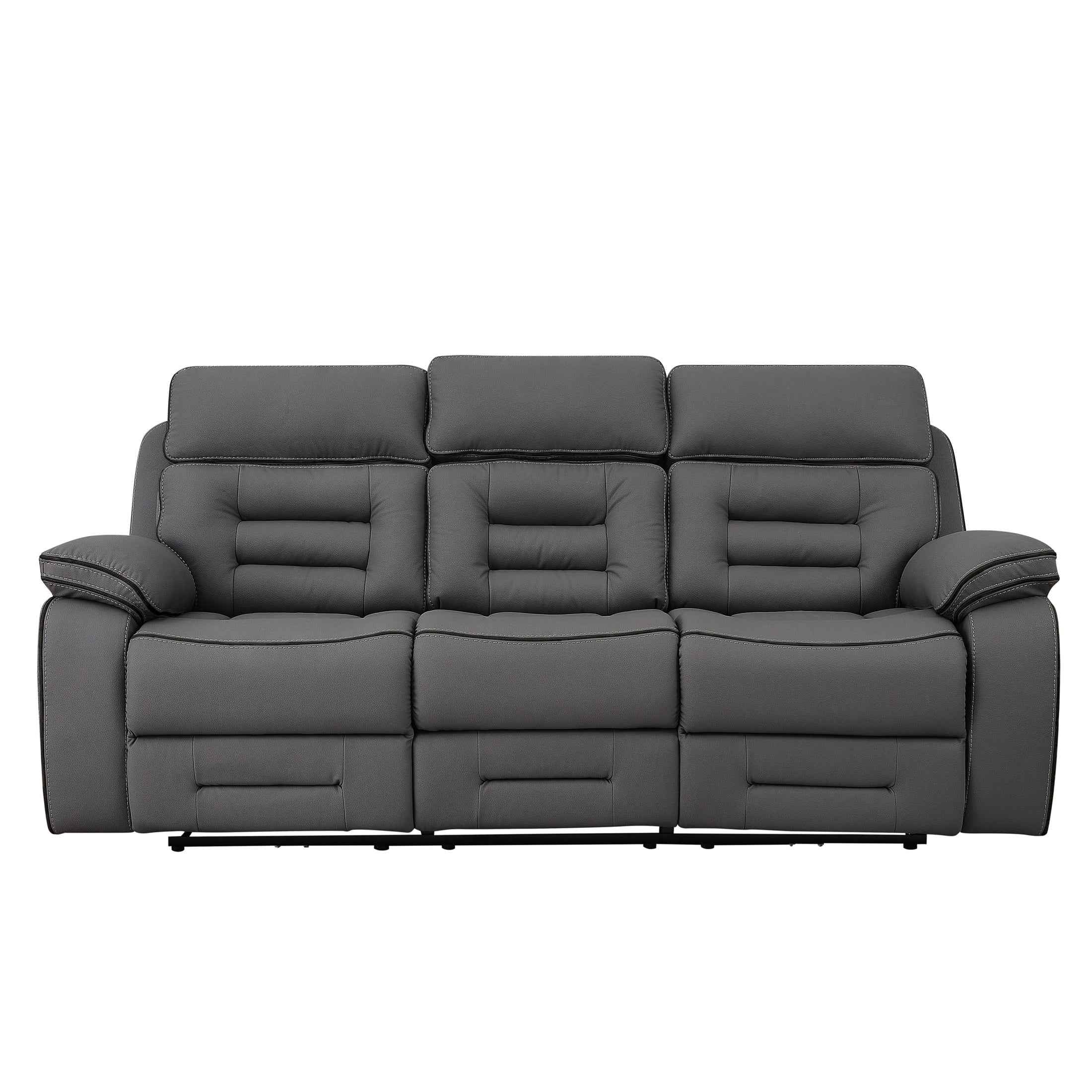 Apollo Gray Power Reclining Sofa & Loveseat - Image 3