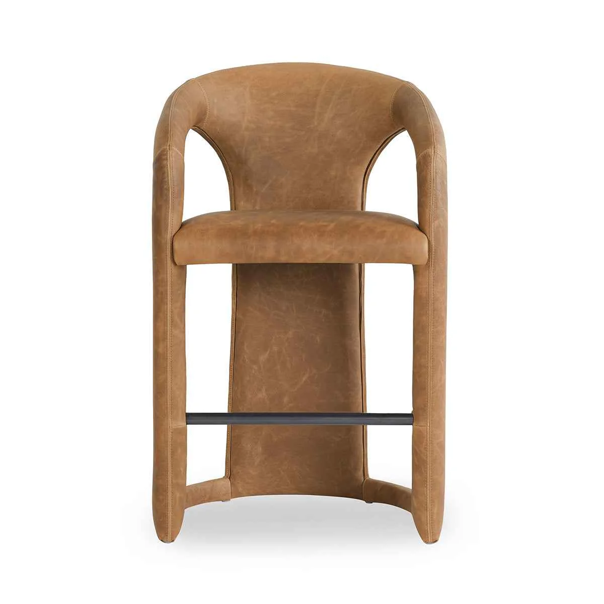 Archie Counter Stool - Maple Brown - Image 2