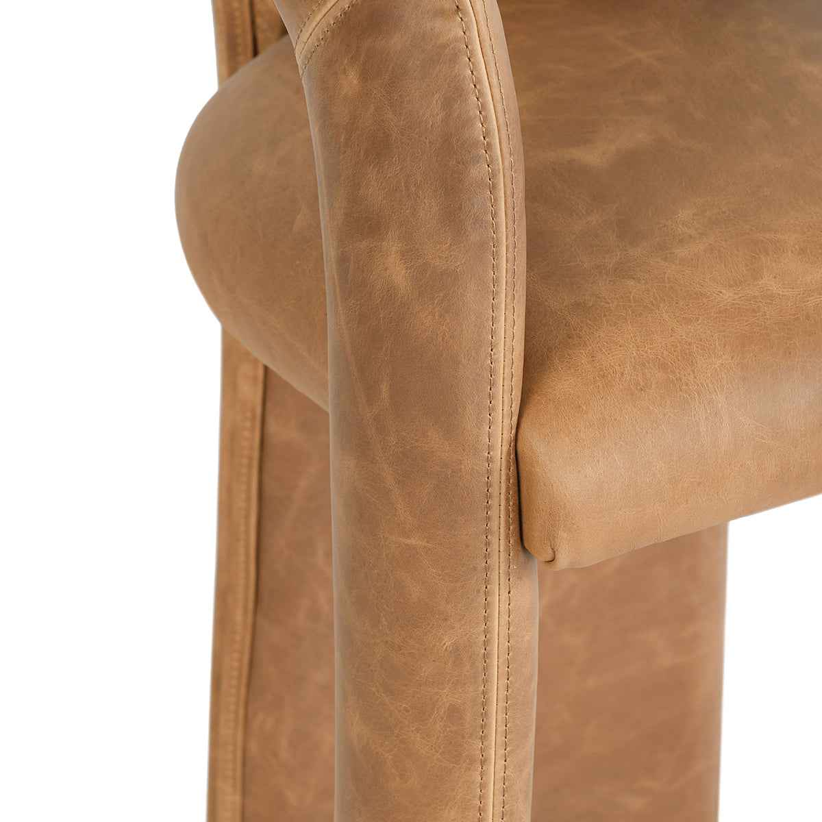 Archie Counter Stool - Maple Brown - Image 5