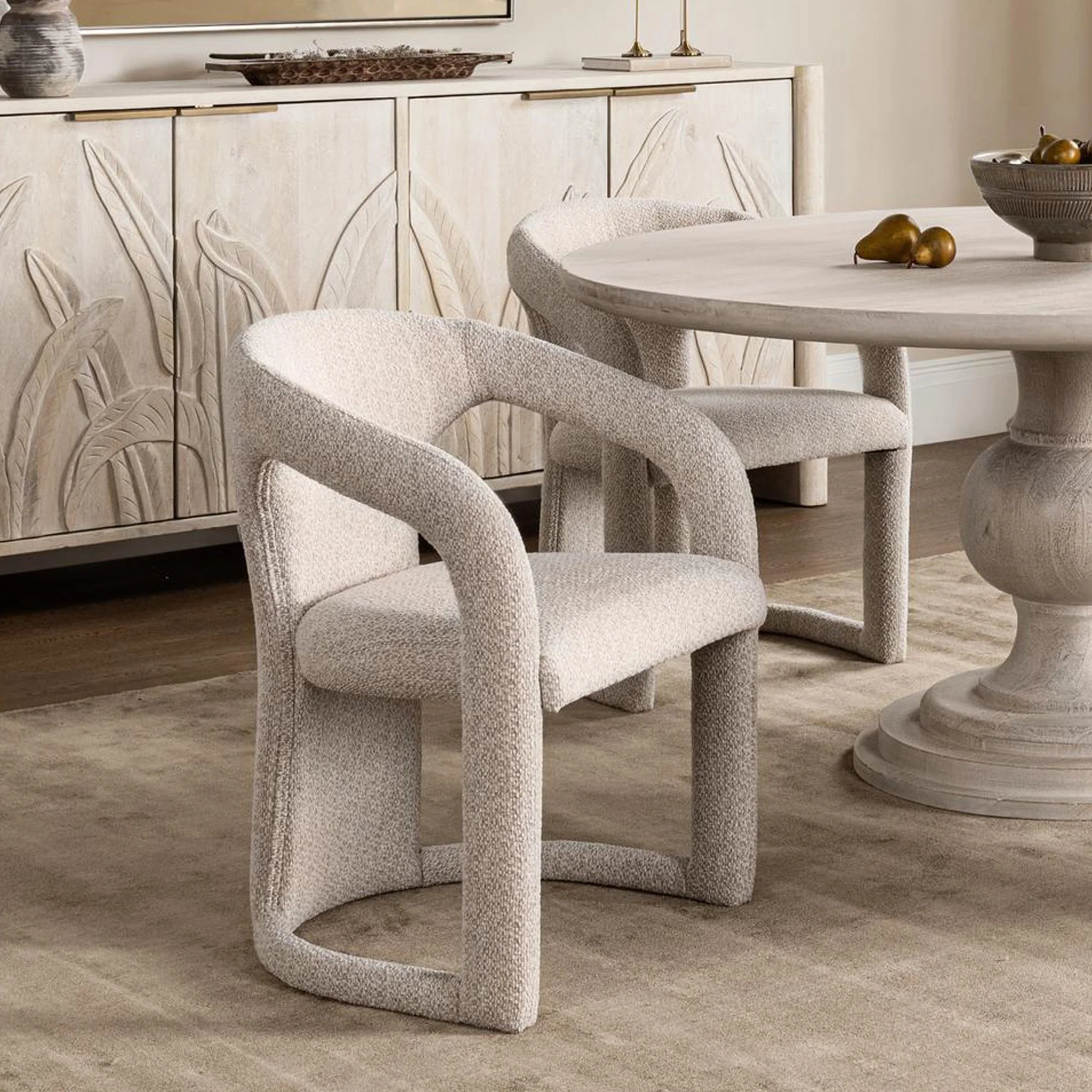 Archie Dining Chair - Birch Cream - Image 6