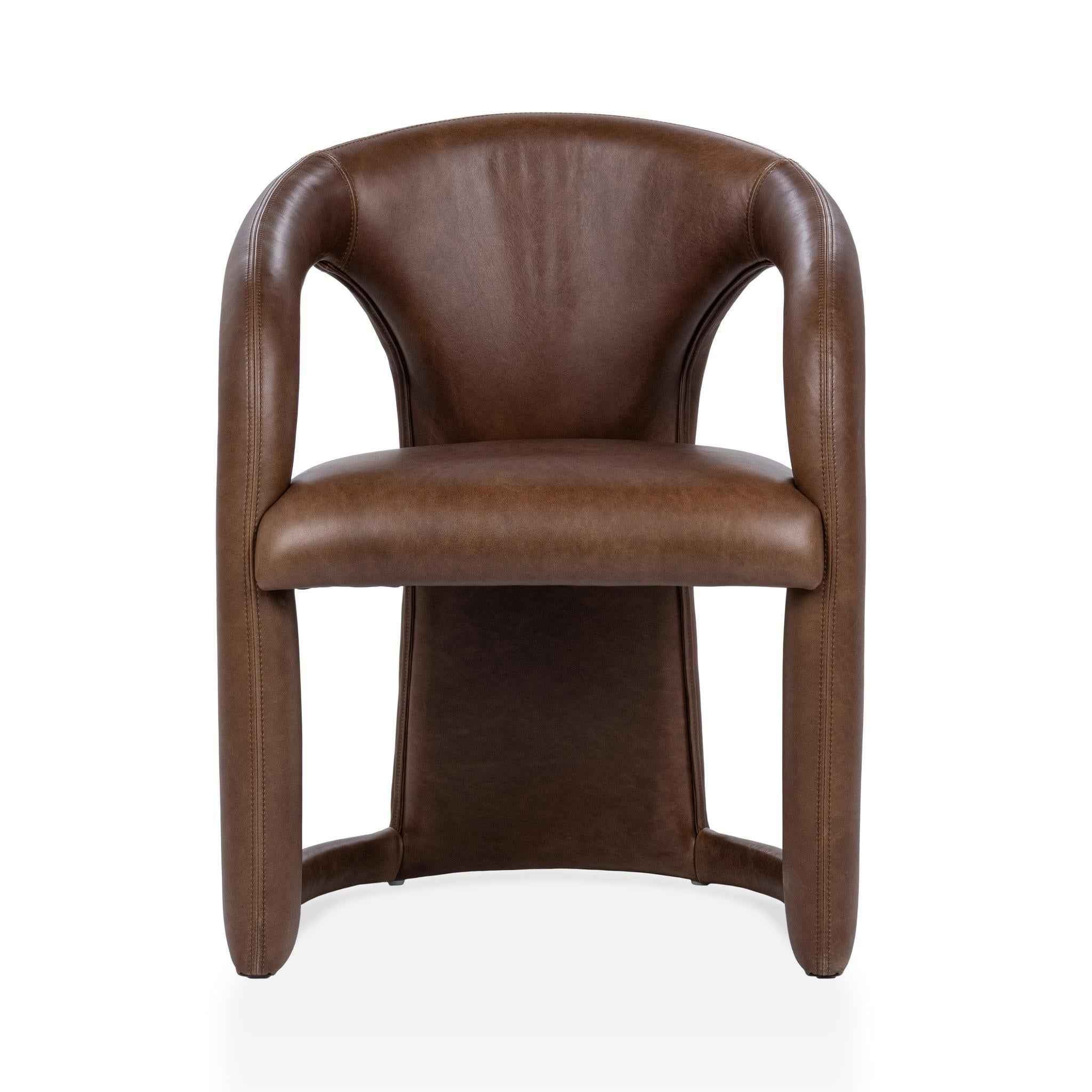 Archie Dining Chair - Bison Brown - Image 2