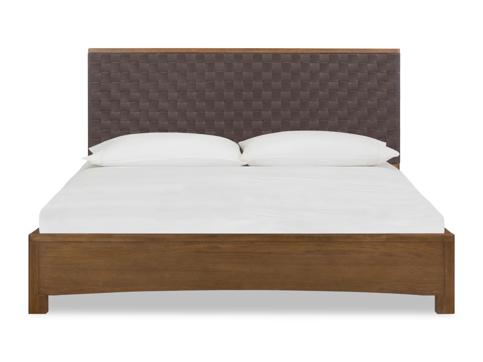 Arden Tavern Brown Queen Platform Bed
