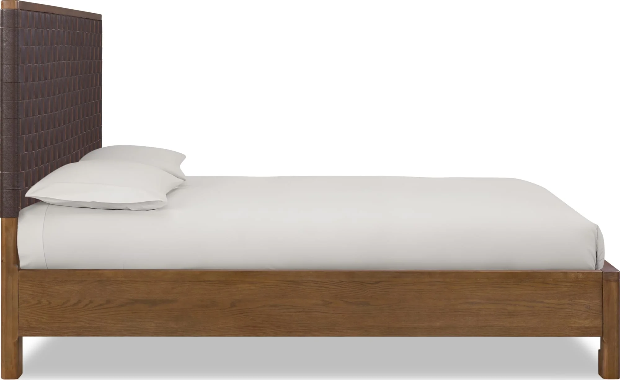 Arden Tavern Brown Queen Platform Bed - Image 4