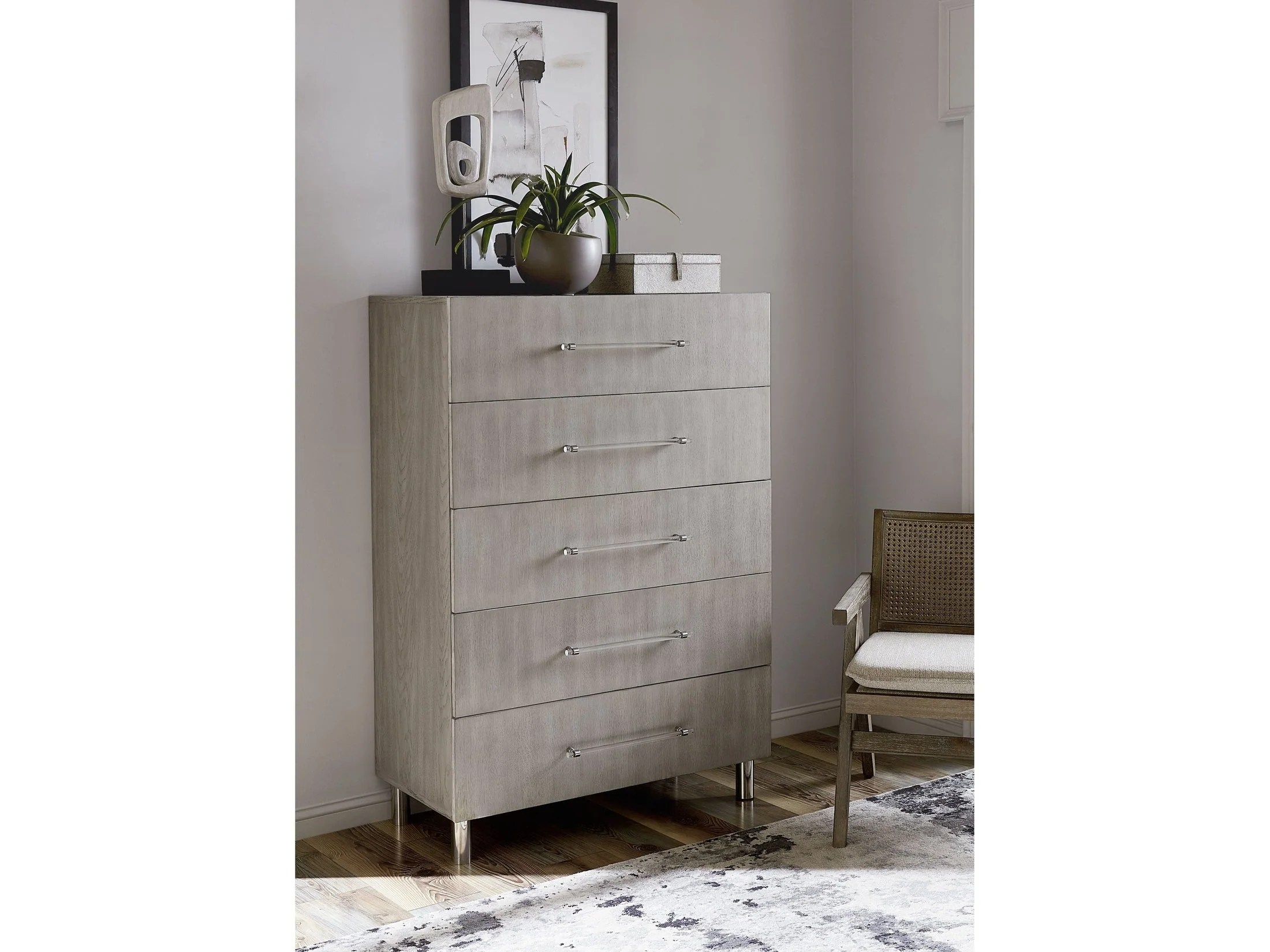 Argento Chest in Misty Grey