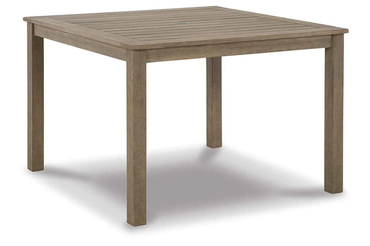 Aria Plains Brown Outdoor Dining Table - Image 2