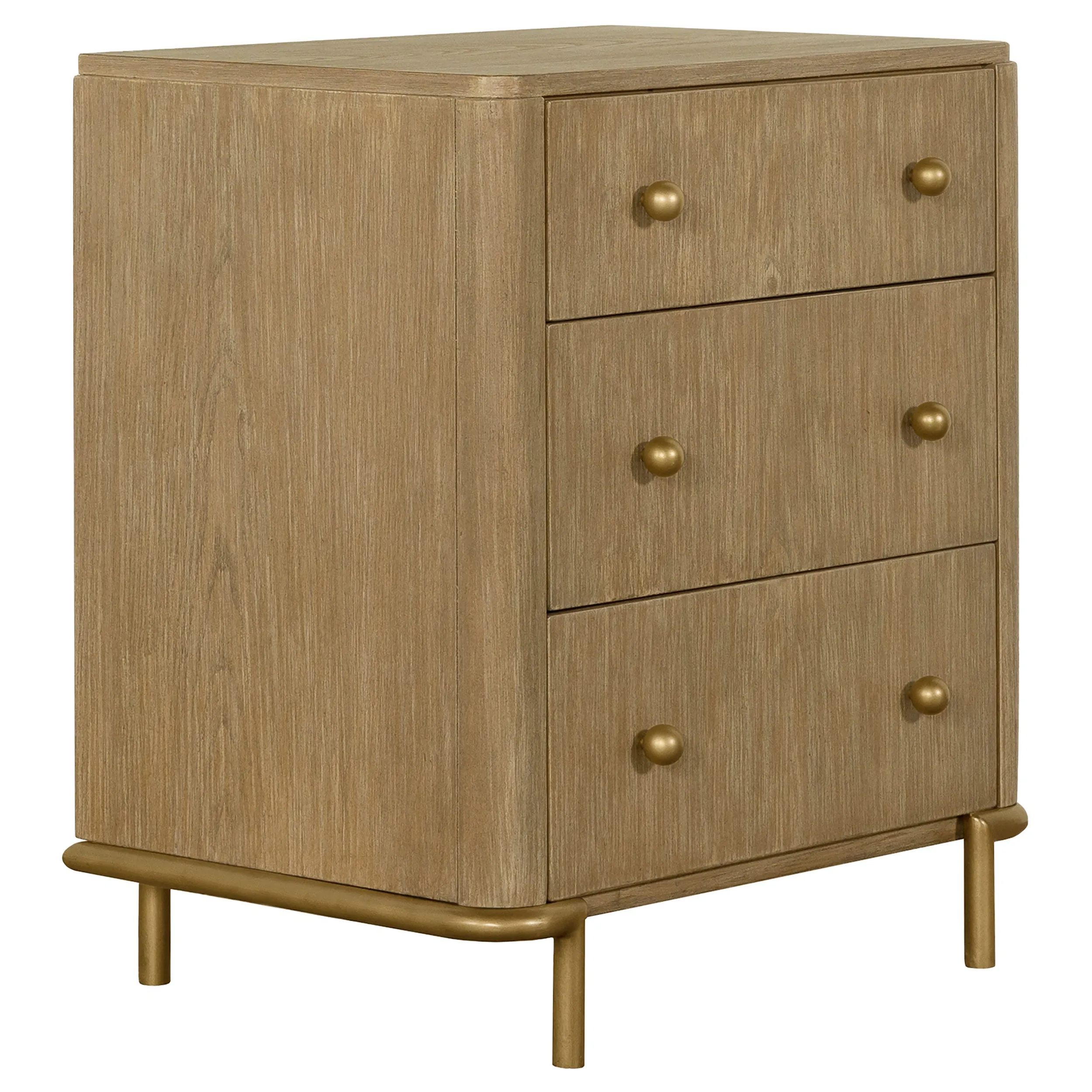 Arini Cream and Sand Wash 4-piece Queen Bedroom Set - Image 5