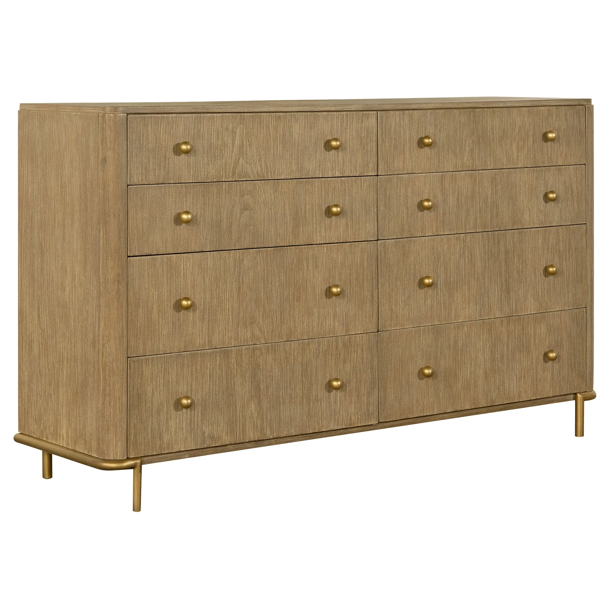 Arini Cream and Sand Wash 4-piece Queen Bedroom Set - Image 7