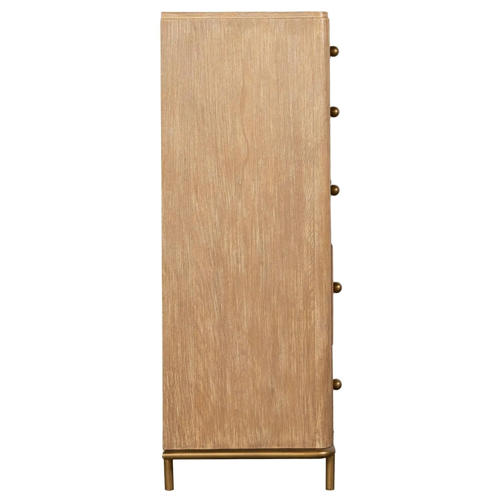 Arini Sand Wash 5-Drawer Chest - Image 7