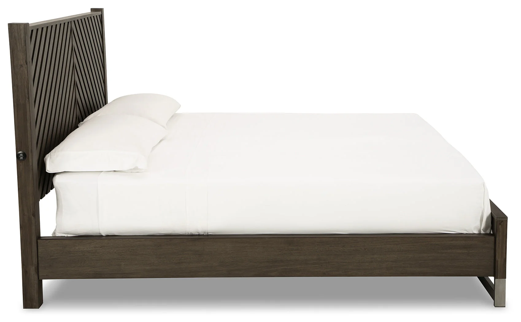 Arkenton Grayish Brown King Panel Bed - Image 4
