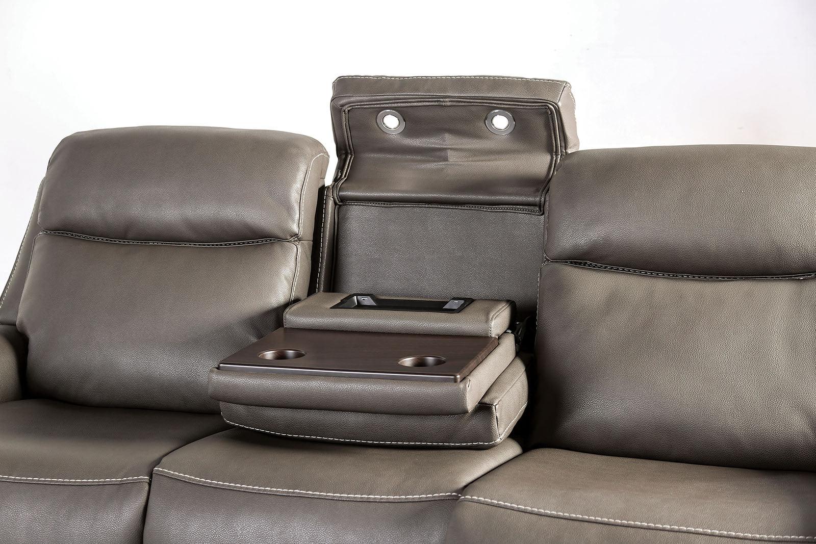 Artemia Gray Power Reclining Sofa - Image 4