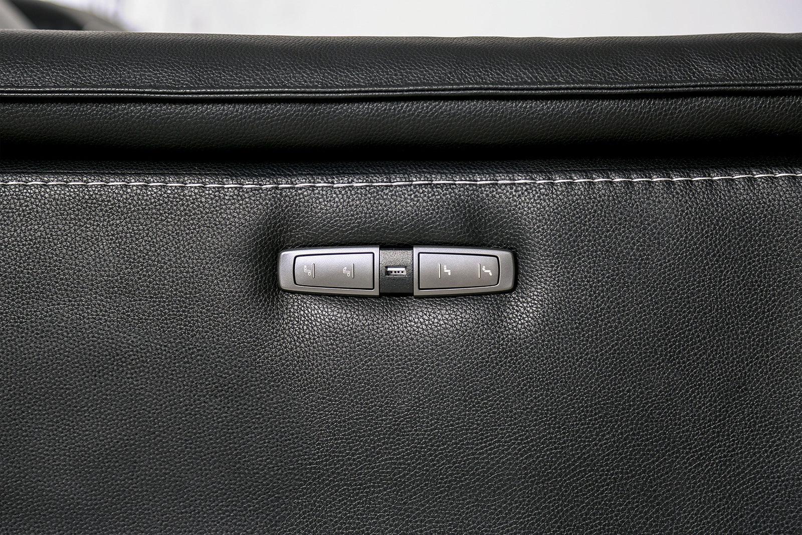Ascona Black Power Loveseat - Image 4