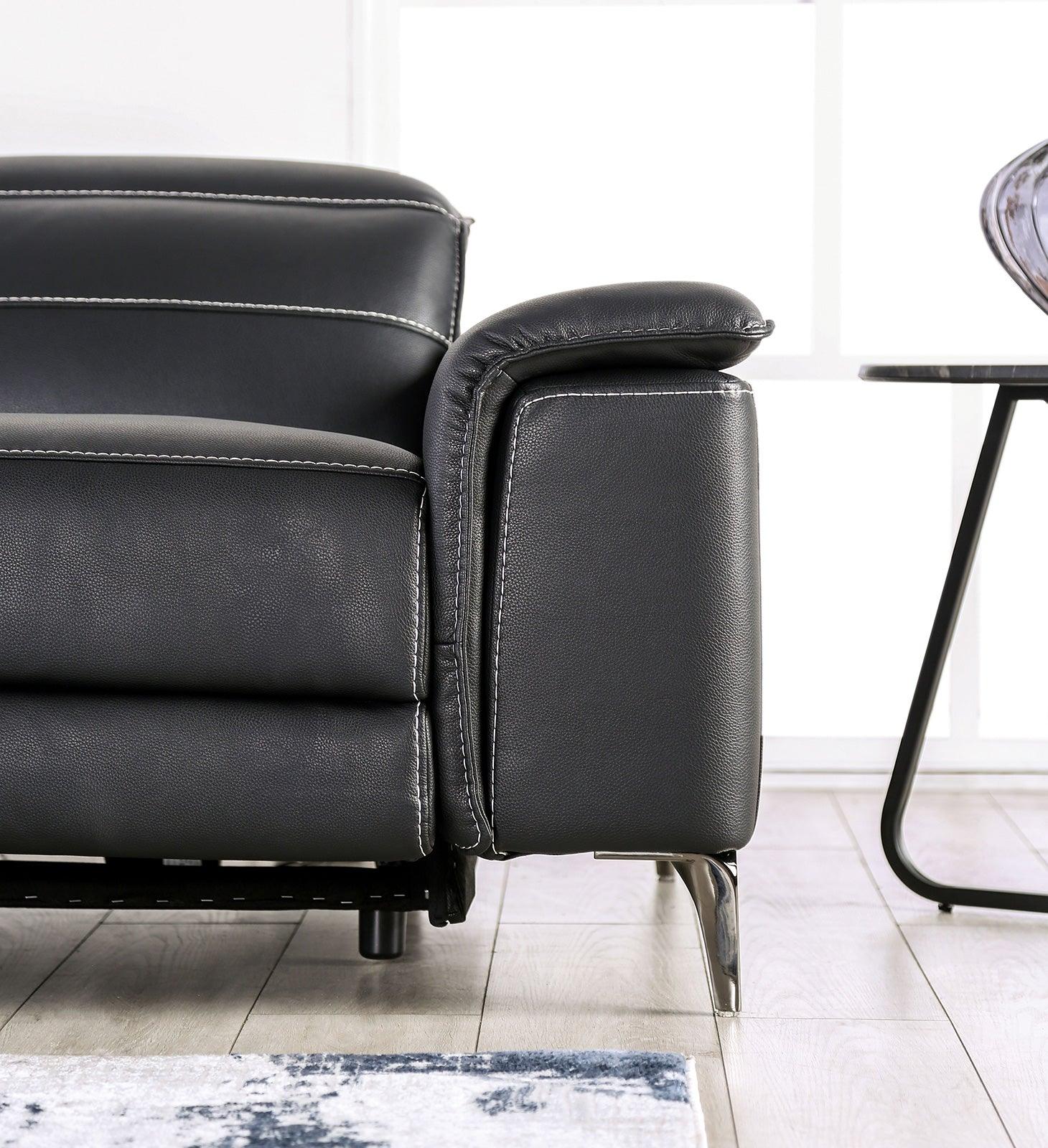 Ascona Black Power Recliner - Image 2