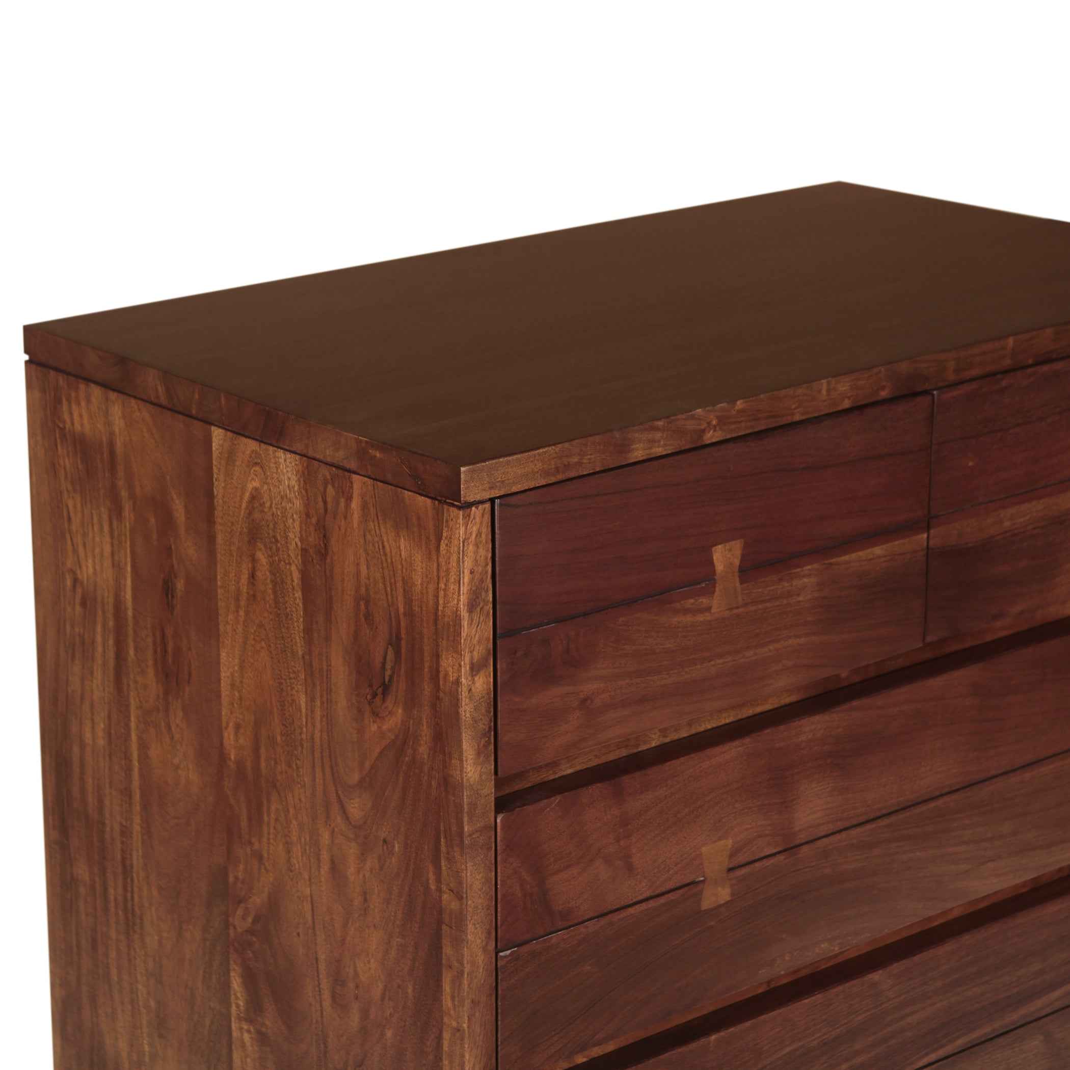 Aspen 34" Tall Chest in Walnut - Image 6