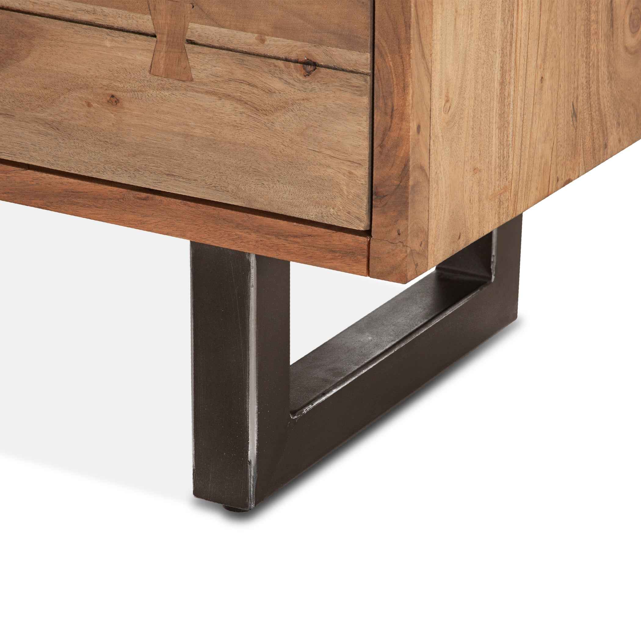 Aspen 58" Six Drawer Dresser in Smoked Acacia - Image 7