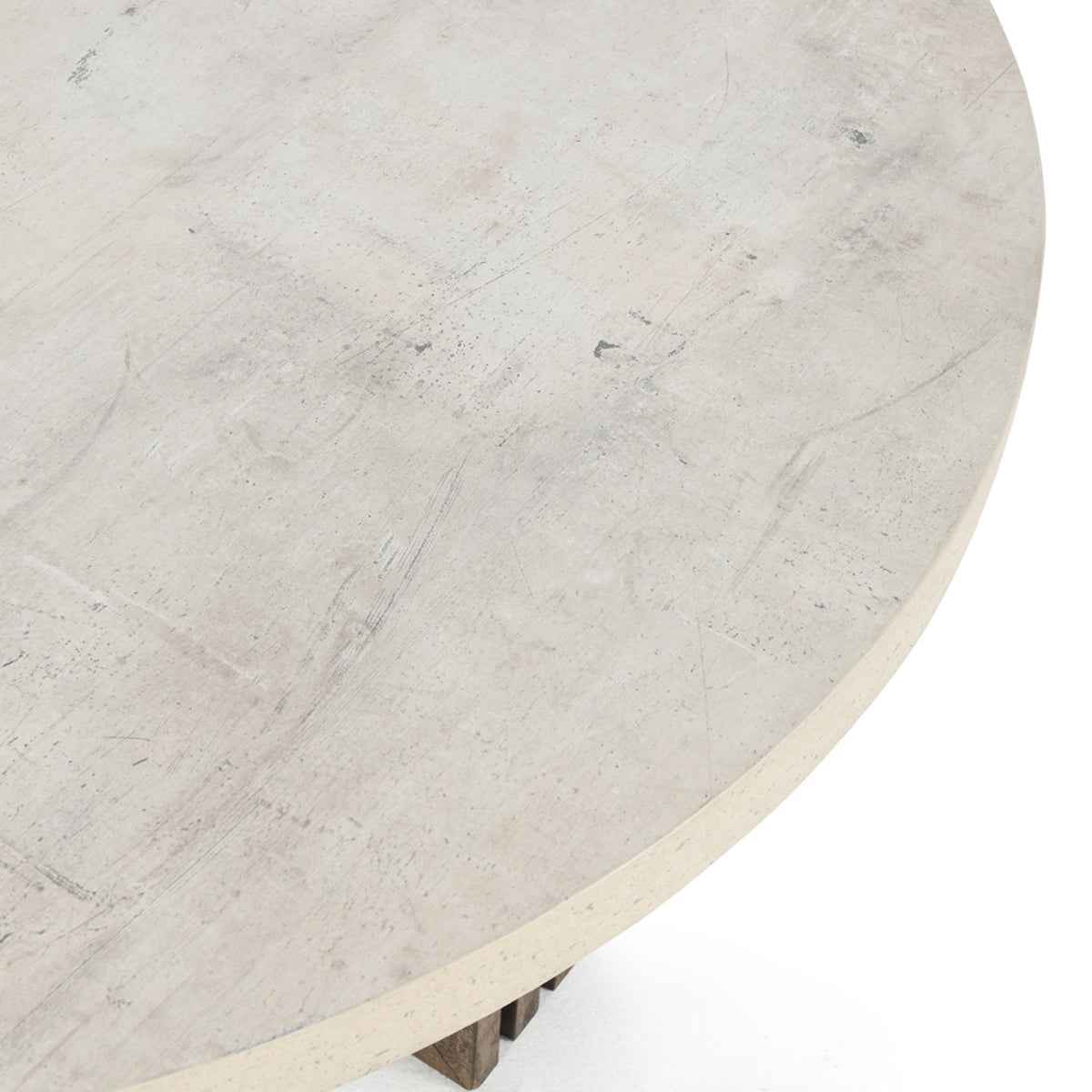 Aspen Coffee Table - Antique White/Distressed Brown - Image 4