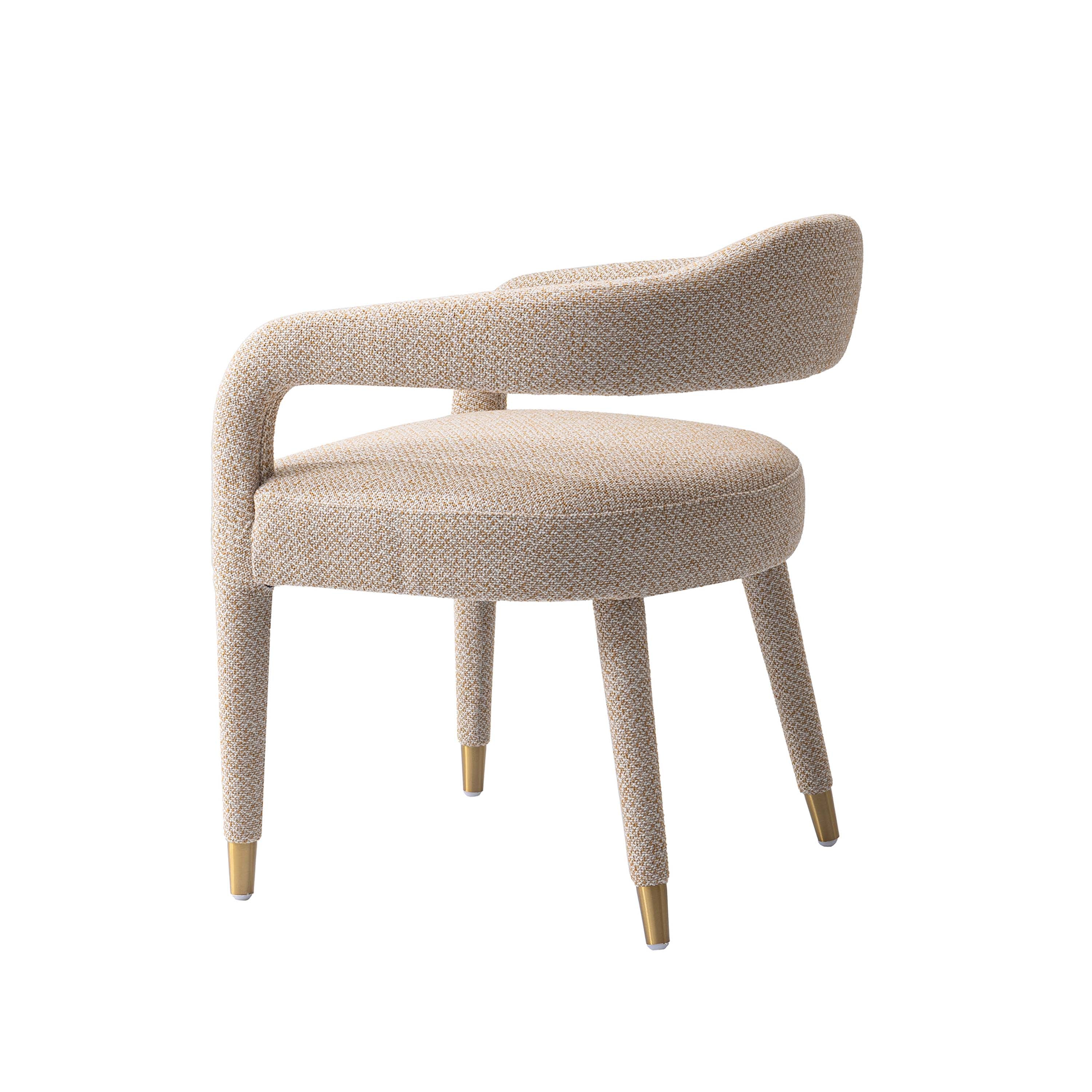 Aspen Dining Armchair in Gold Dust - Image 8