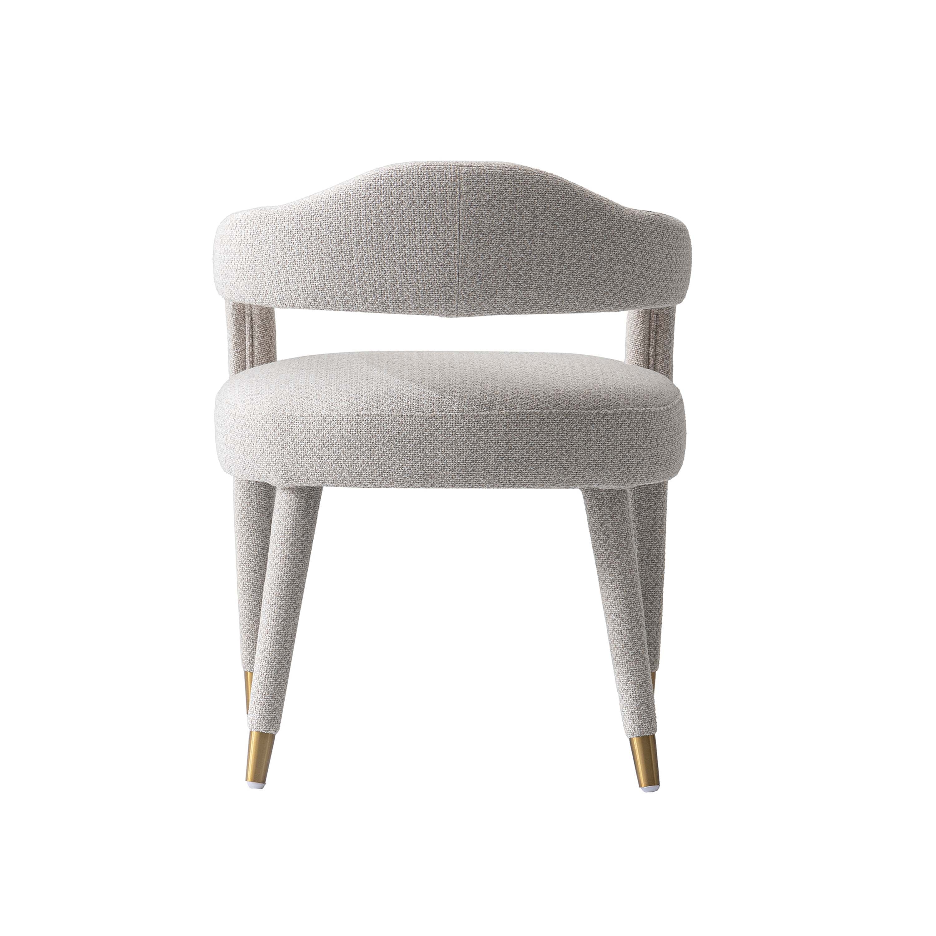 Aspen Dining Armchairs in Silver Lining (set of 2) - Image 9
