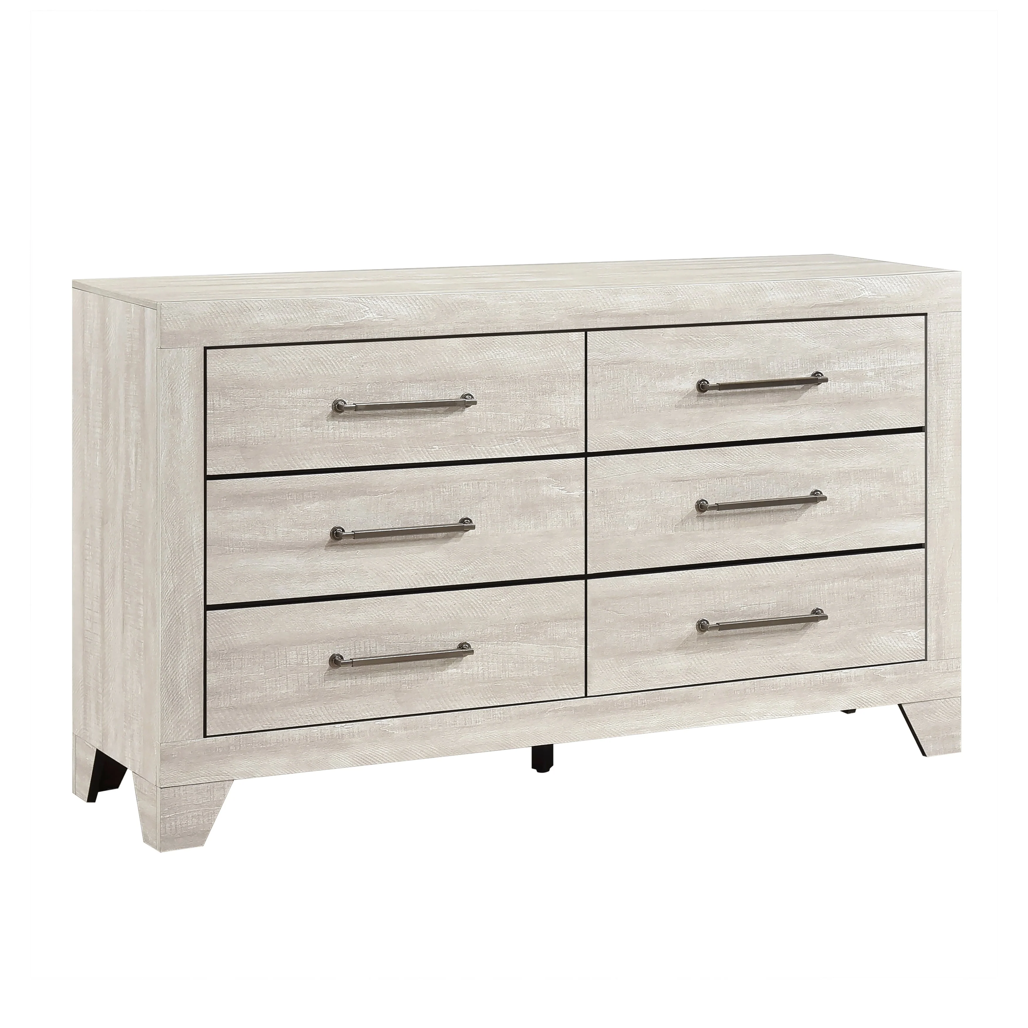 Aspen Gray Oak Bedroom Set - Image 14