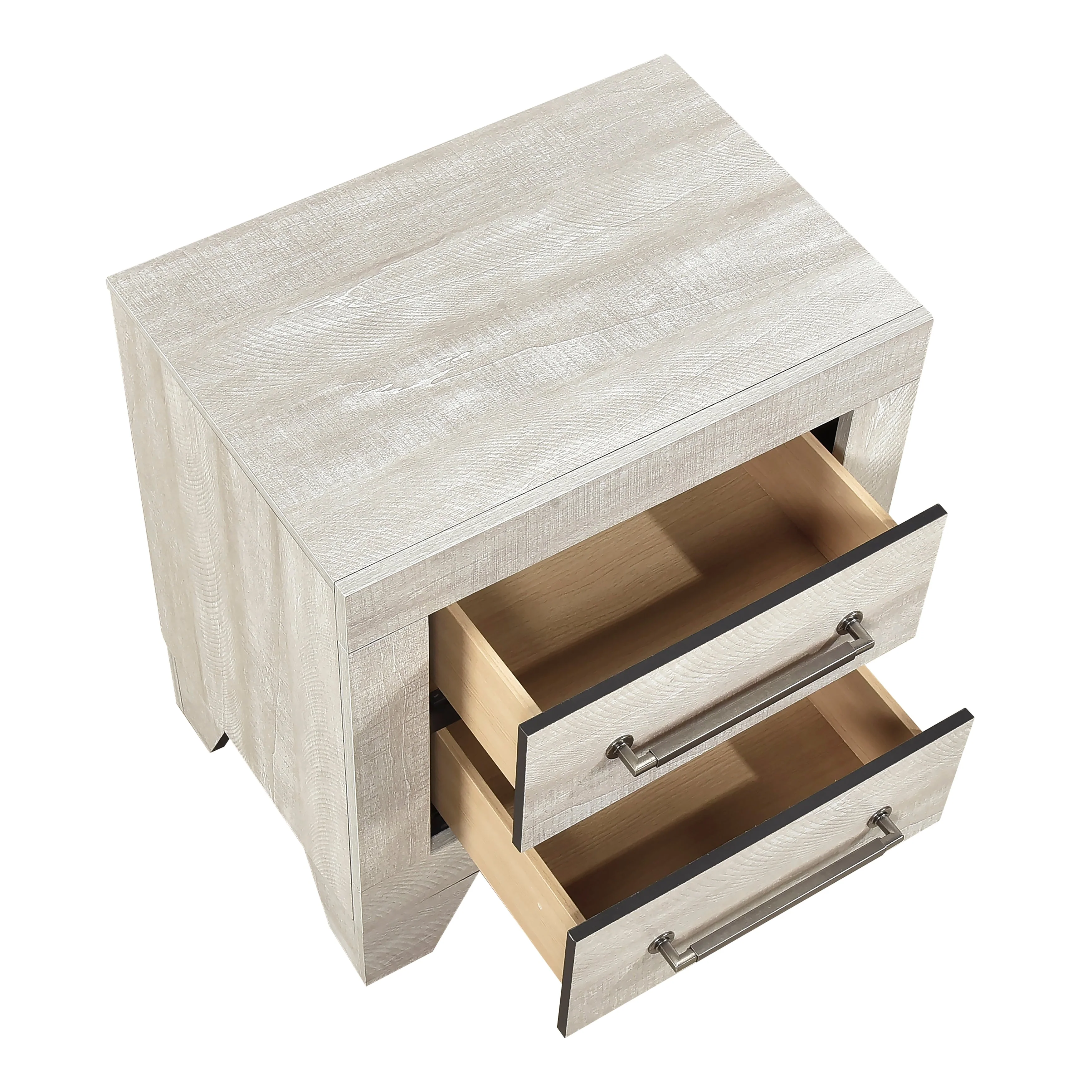 Aspen Gray Oak Youth Panel Bedroom Set - Image 13