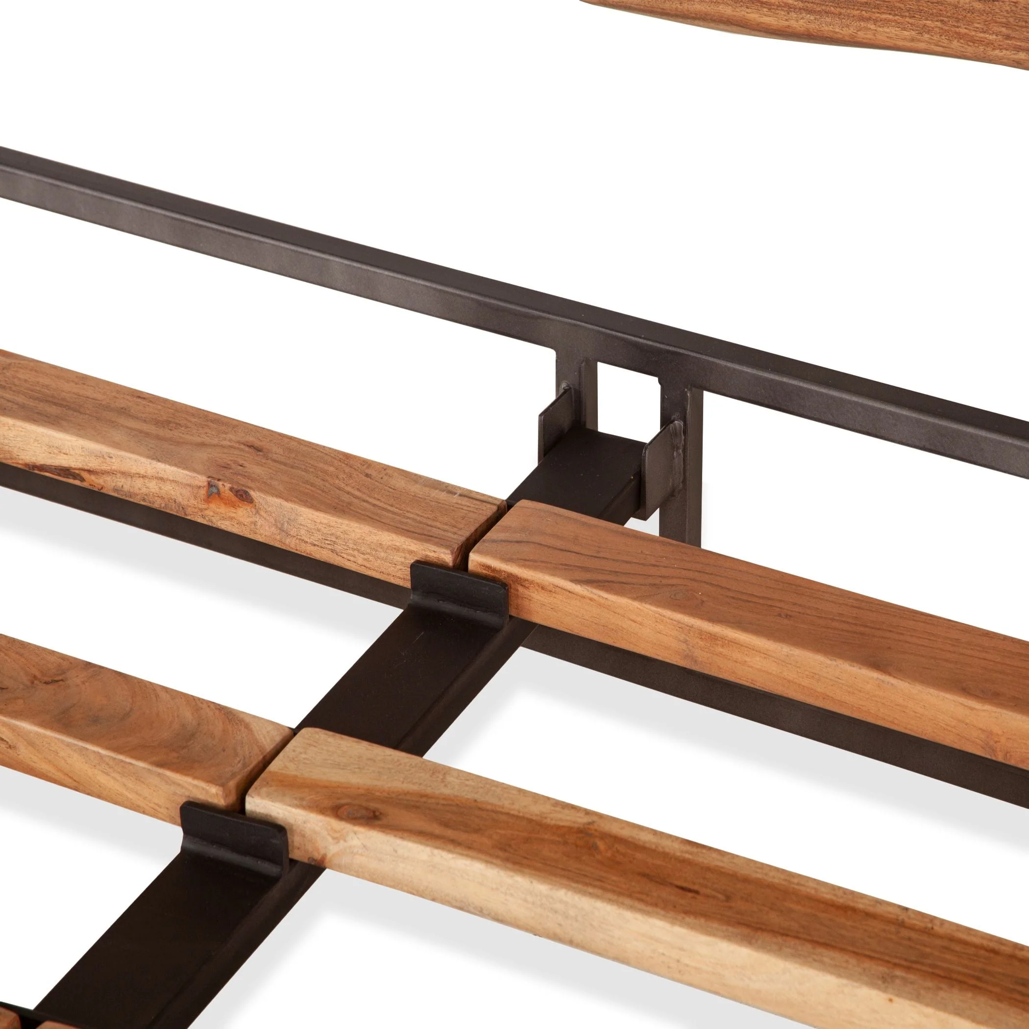 Aspen Queen Bed in Smoked Acacia - Image 7