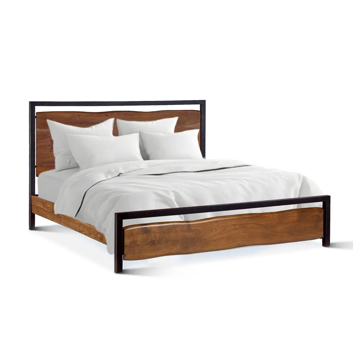 Aspen Queen Bed in Walnut - Image 7