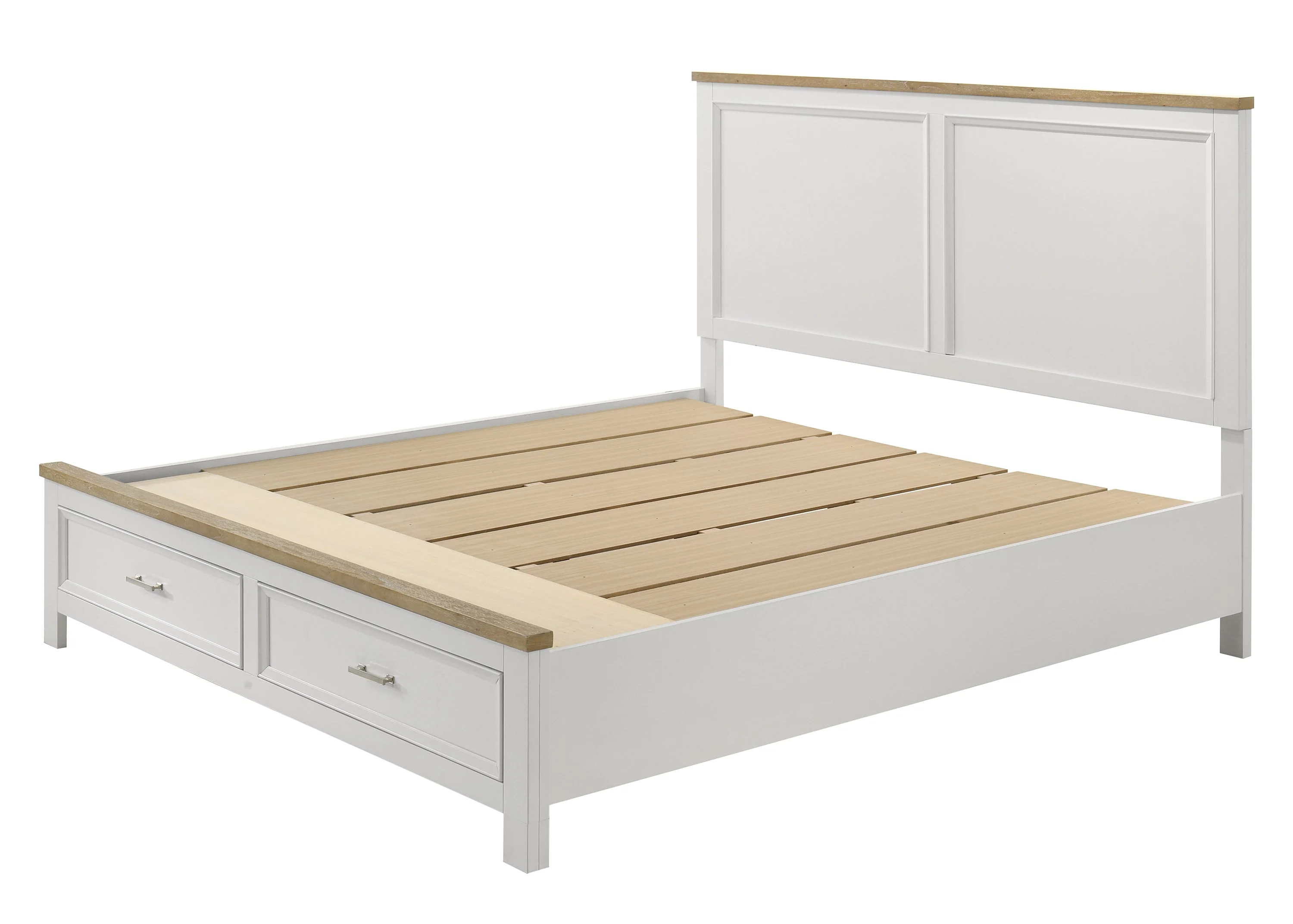 Aston White King Storage Bed - Image 3