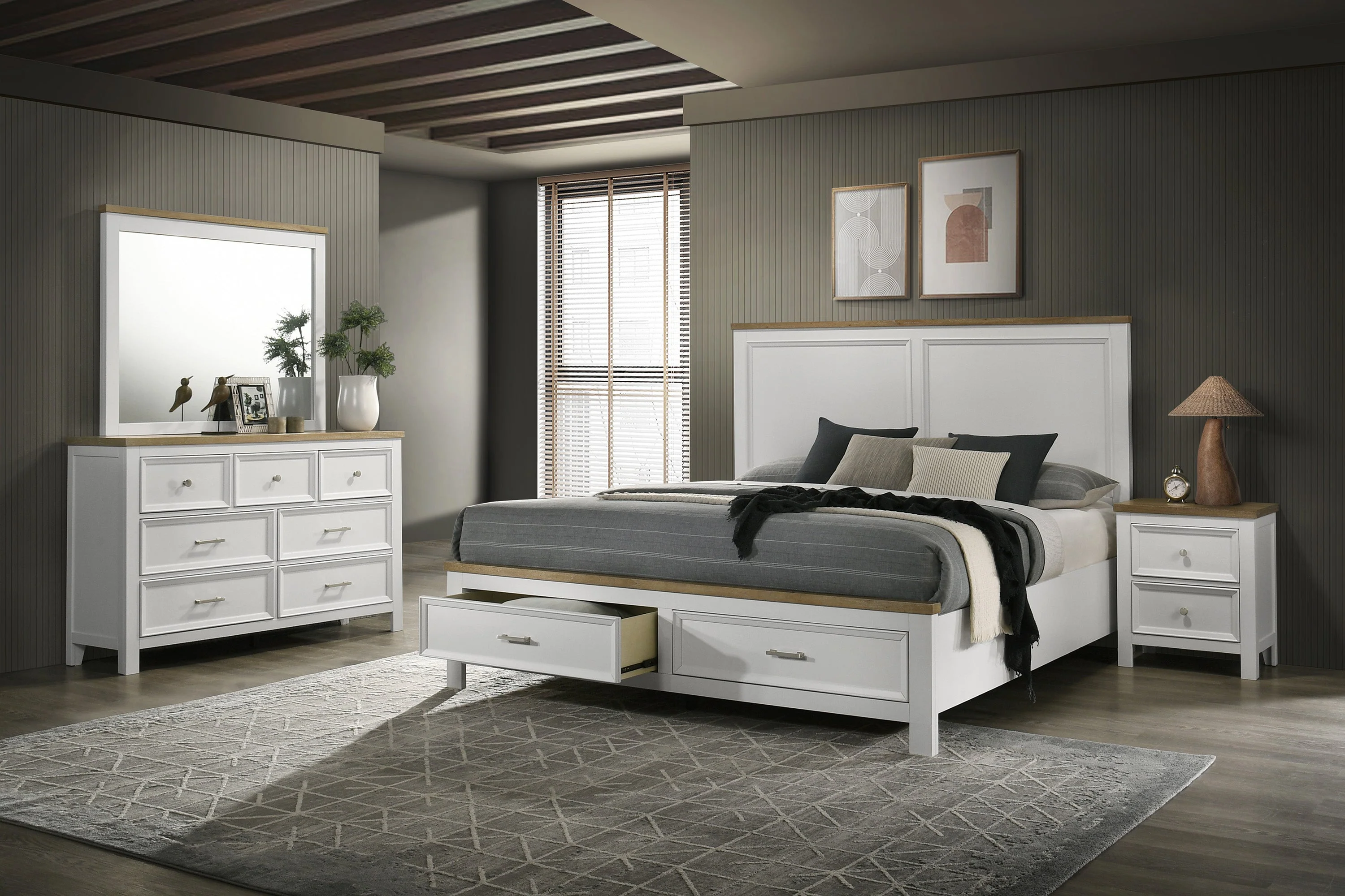 Aston White Storage Bedroom Set - Image 21