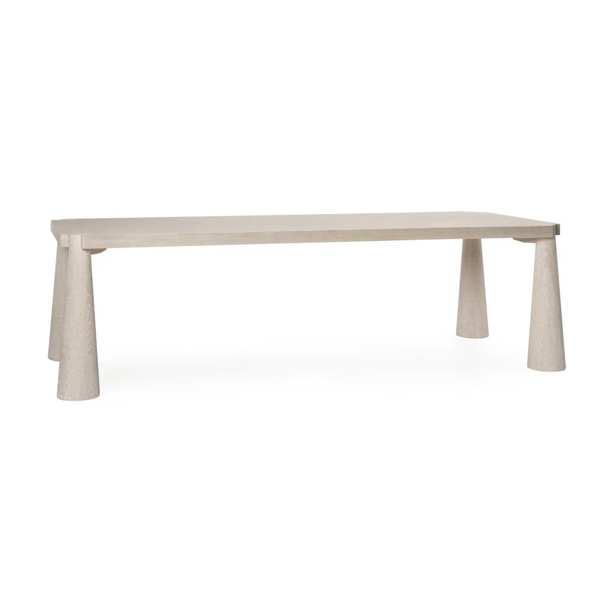 Atrop Dining Table - Milk White - Image 2
