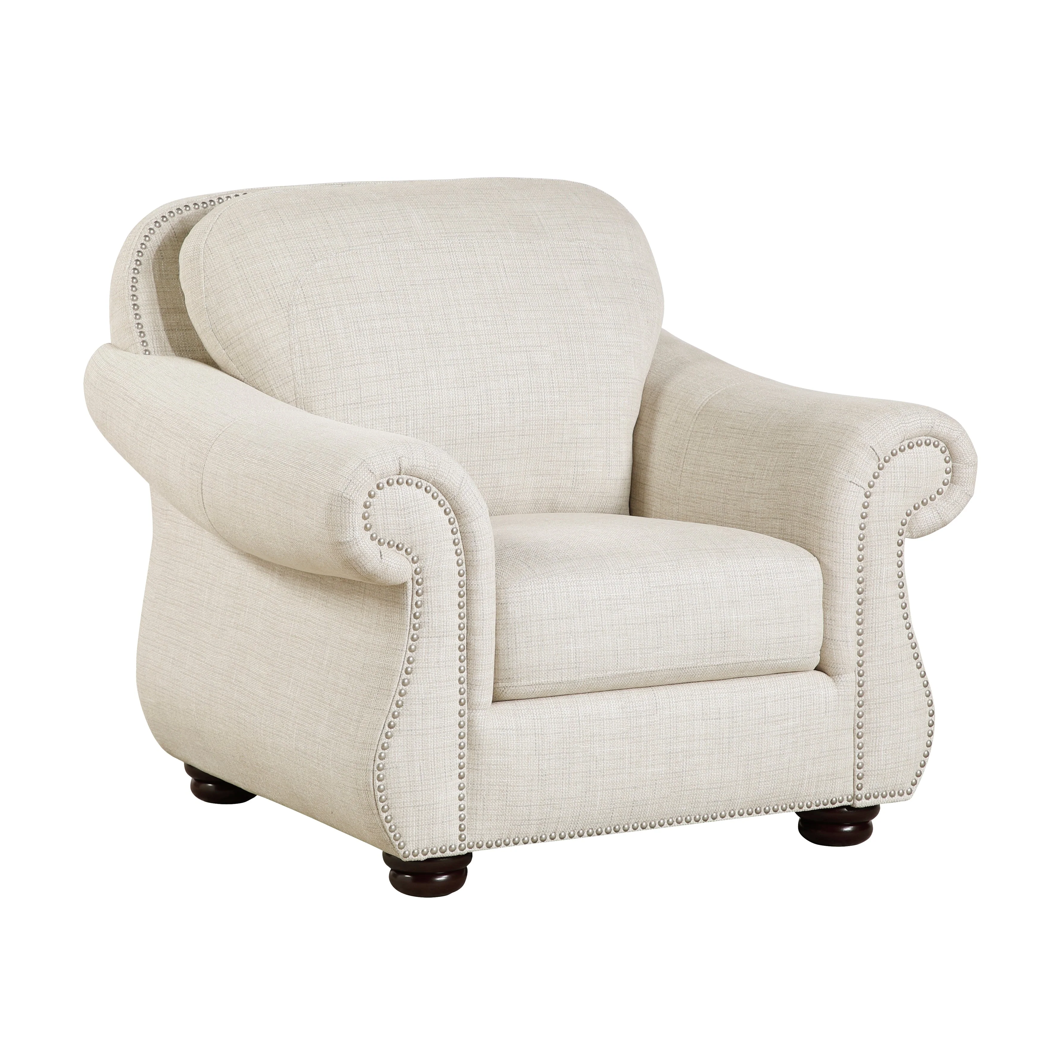 Attleboro Beige Chair - Image 3