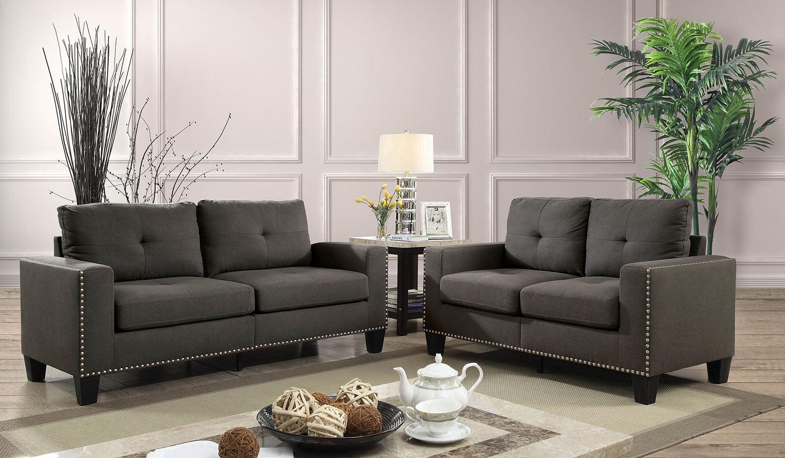 Attwell Gray Sofa - Image 2