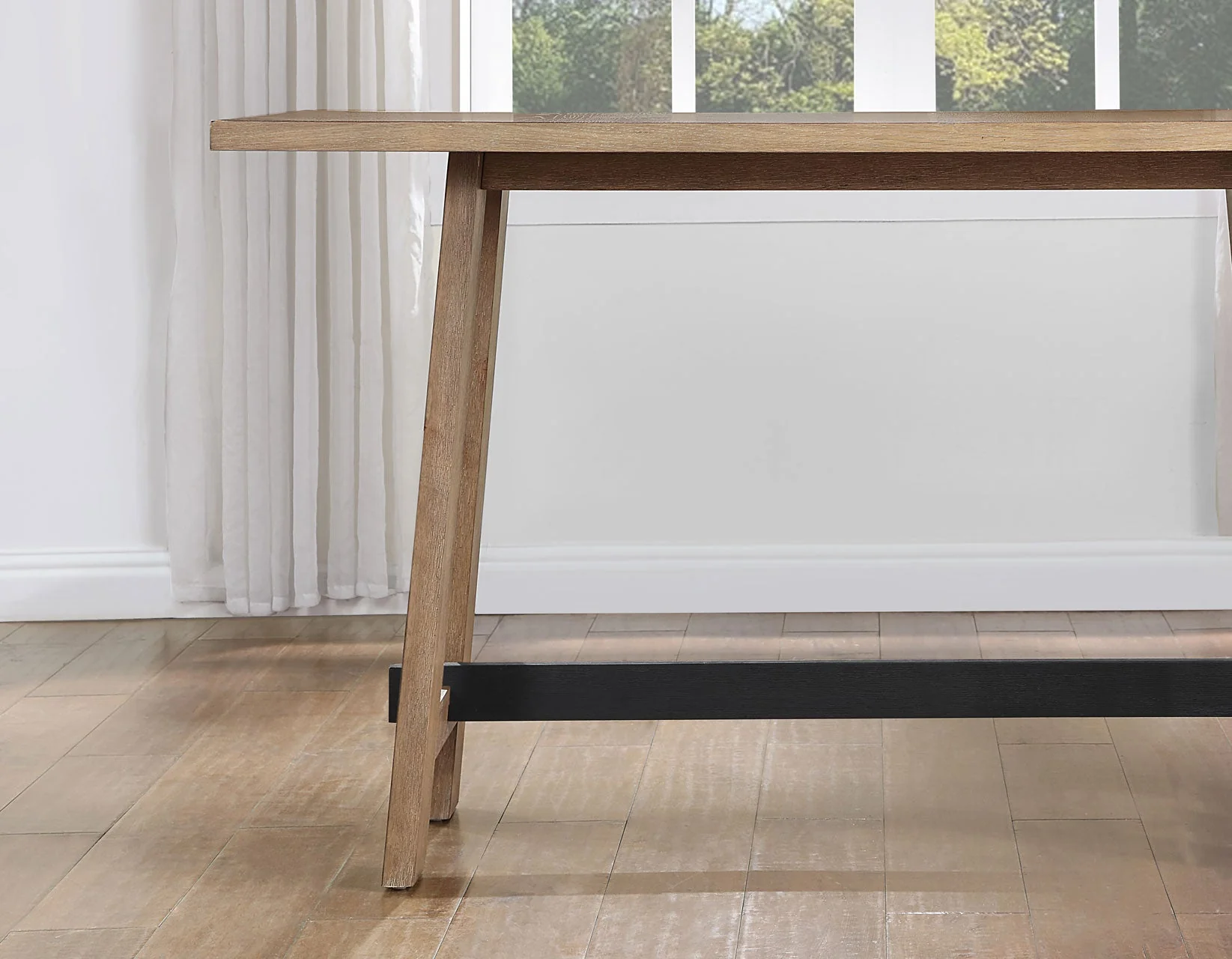 Aubrey Driftwood Counter Height Dining Set - Image 6