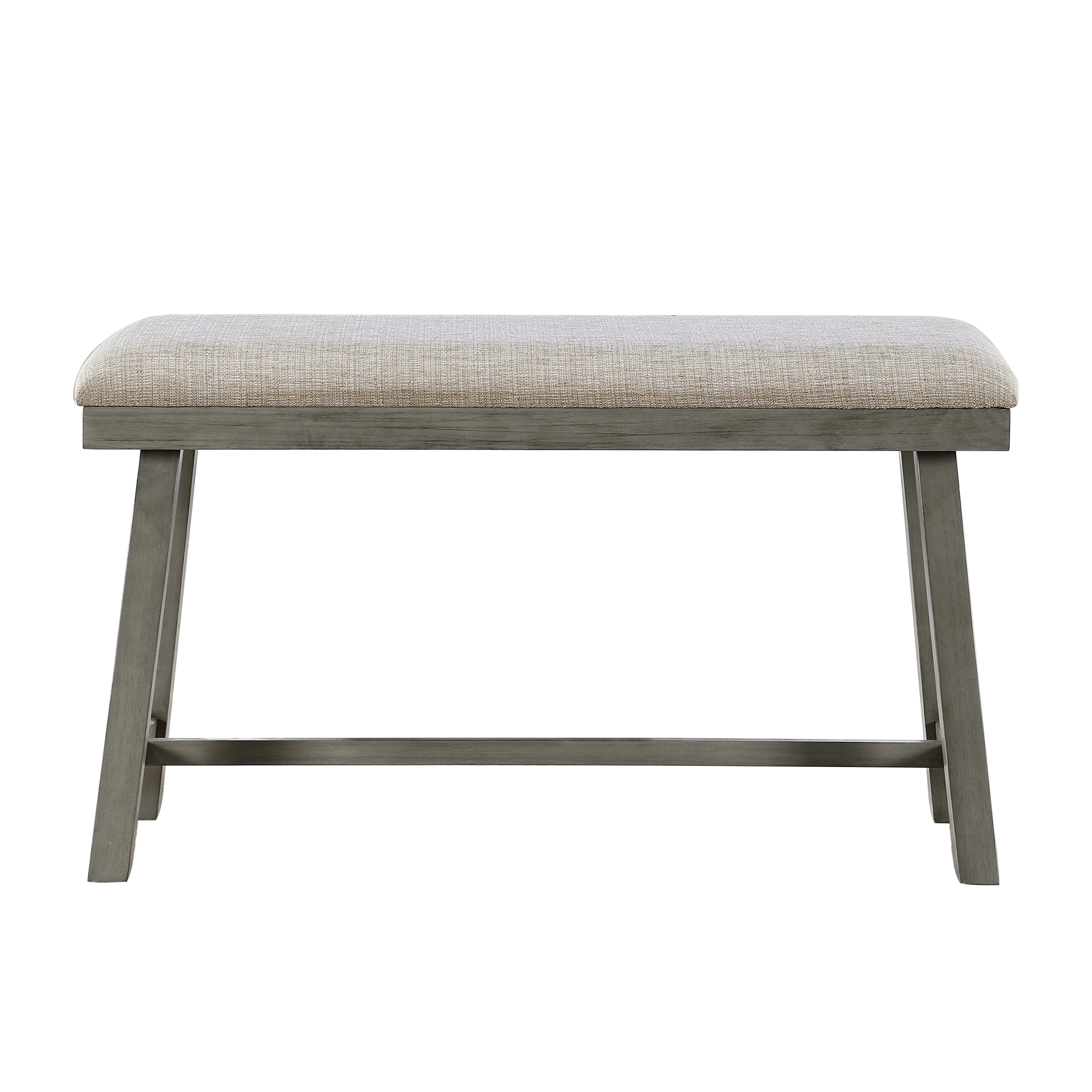 Auburndale Light Gray Counter Height Bench - Image 6