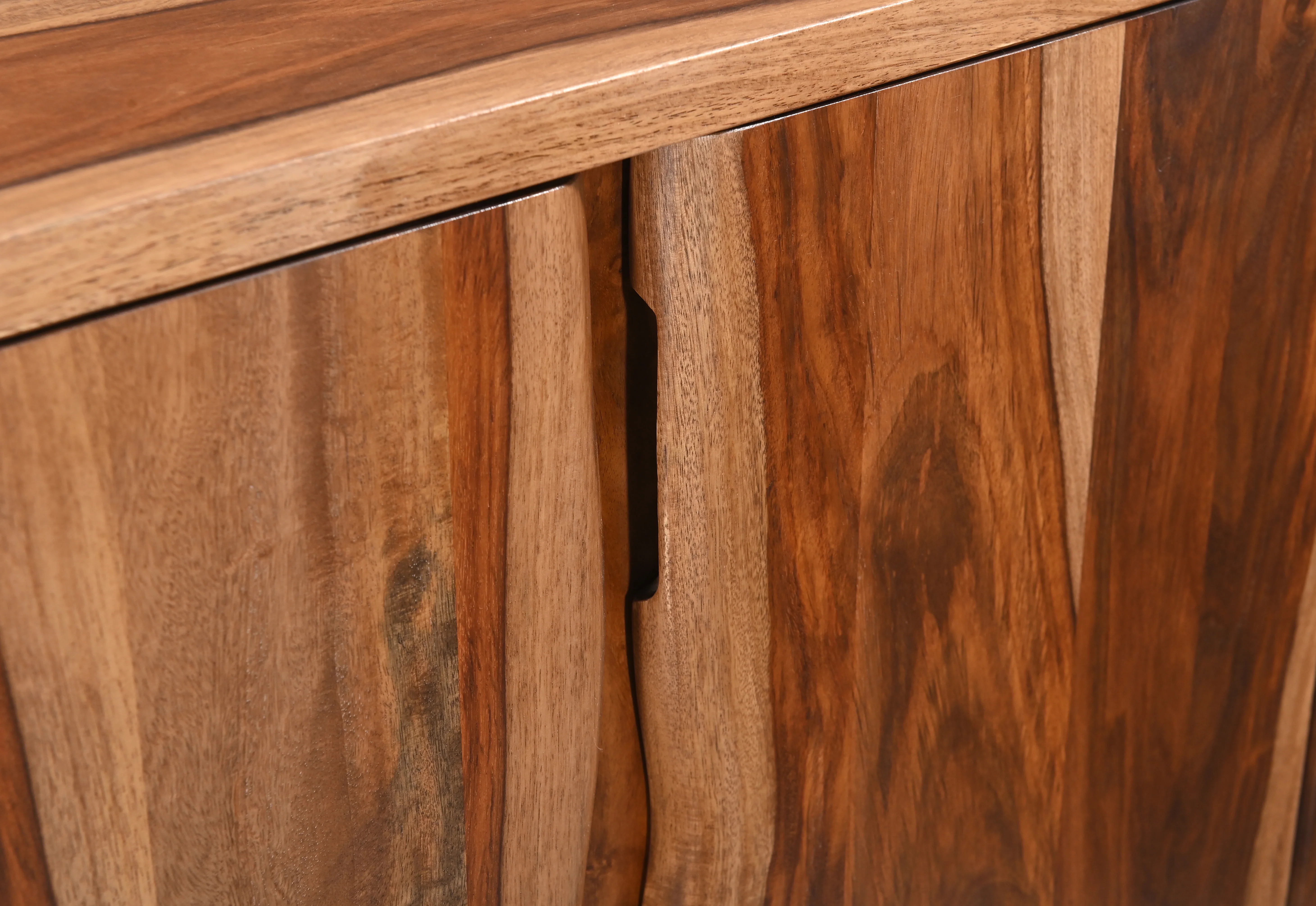 Austin Loft 62" Sideboard in Natural Sheesham - Image 5