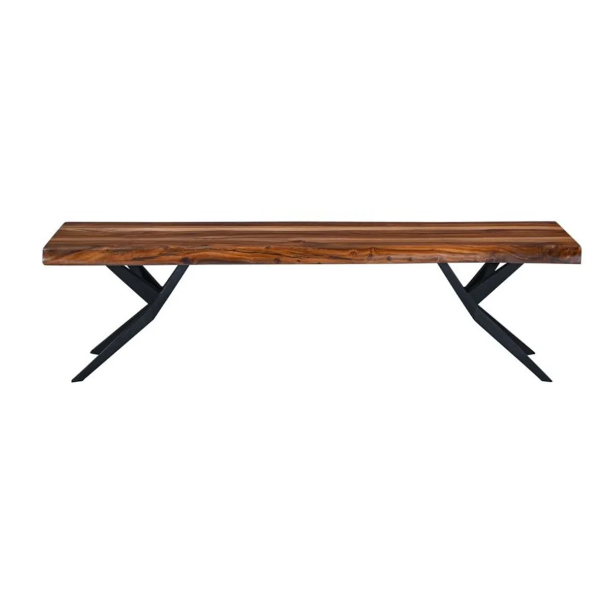 Austin Loft 68" Bench in Natural Sheesham - Image 2