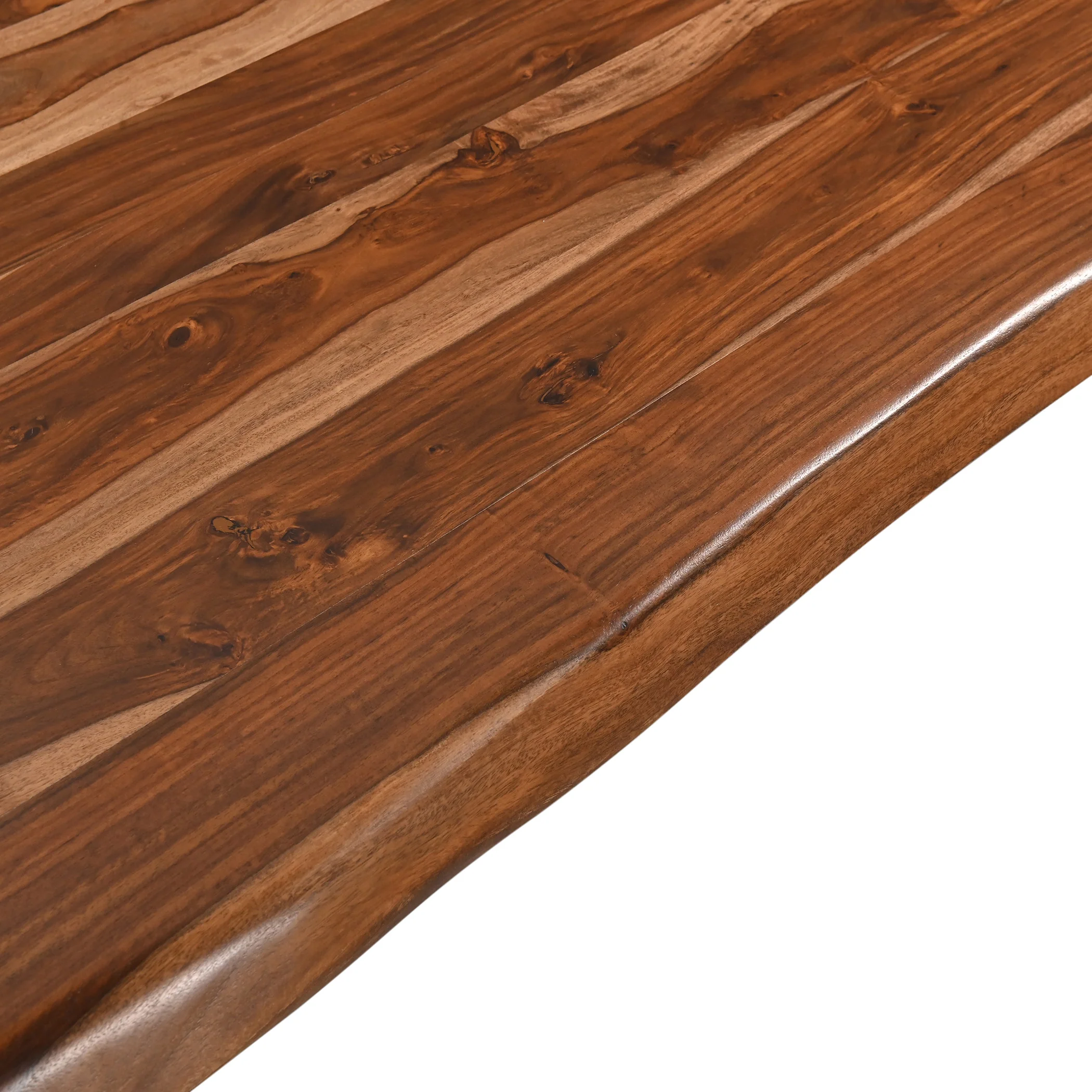 Austin Loft 94" Dining Table in Natural Sheesham - Image 8
