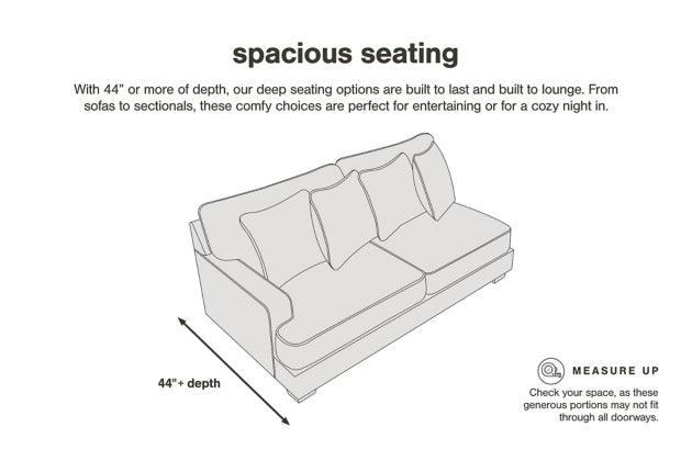 Avaliyah Ash 2-Piece Modular Loveseat - Image 6